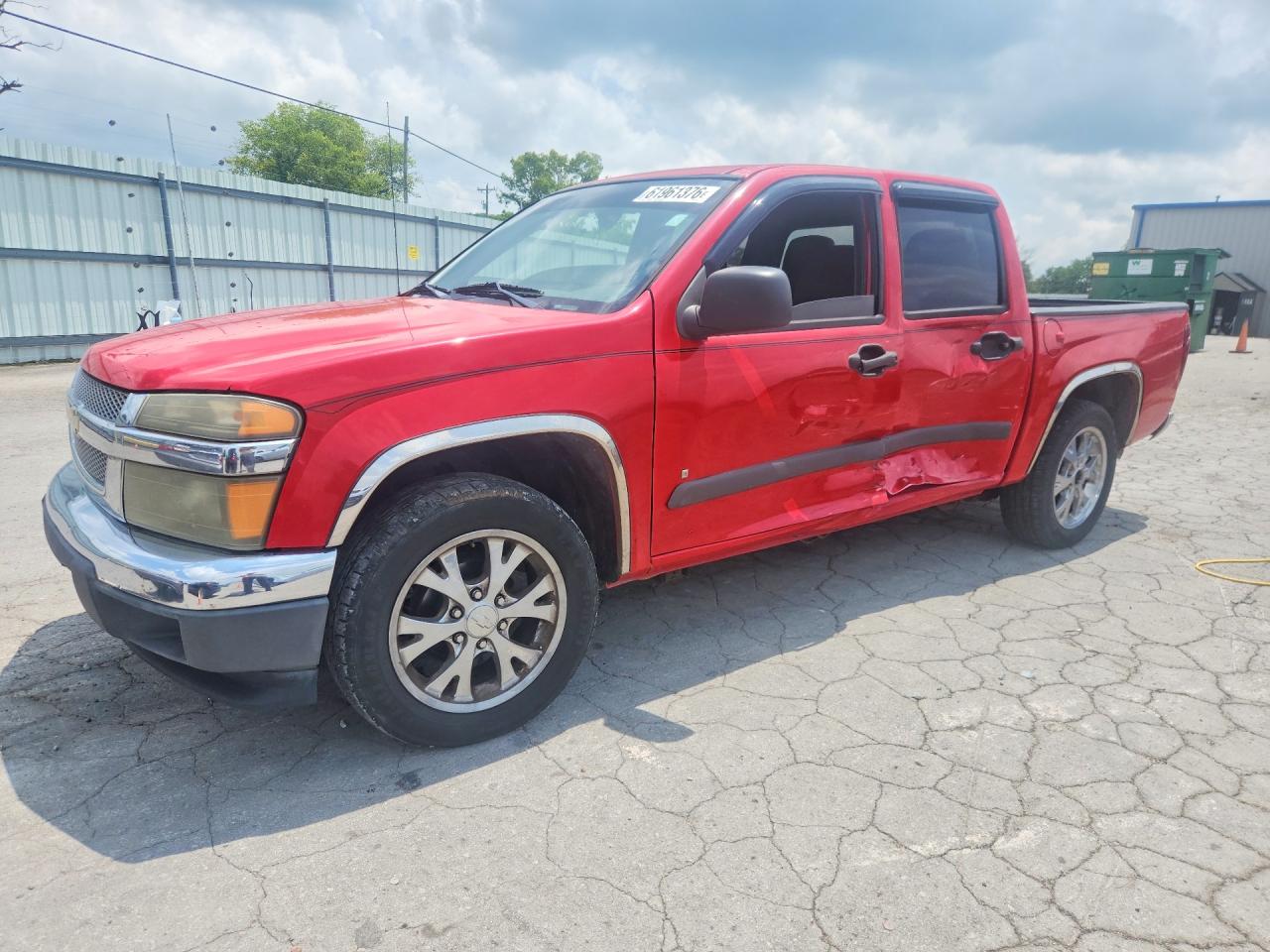 2006 Chevrolet Colorado Красный vin: 1GCCS136768255753