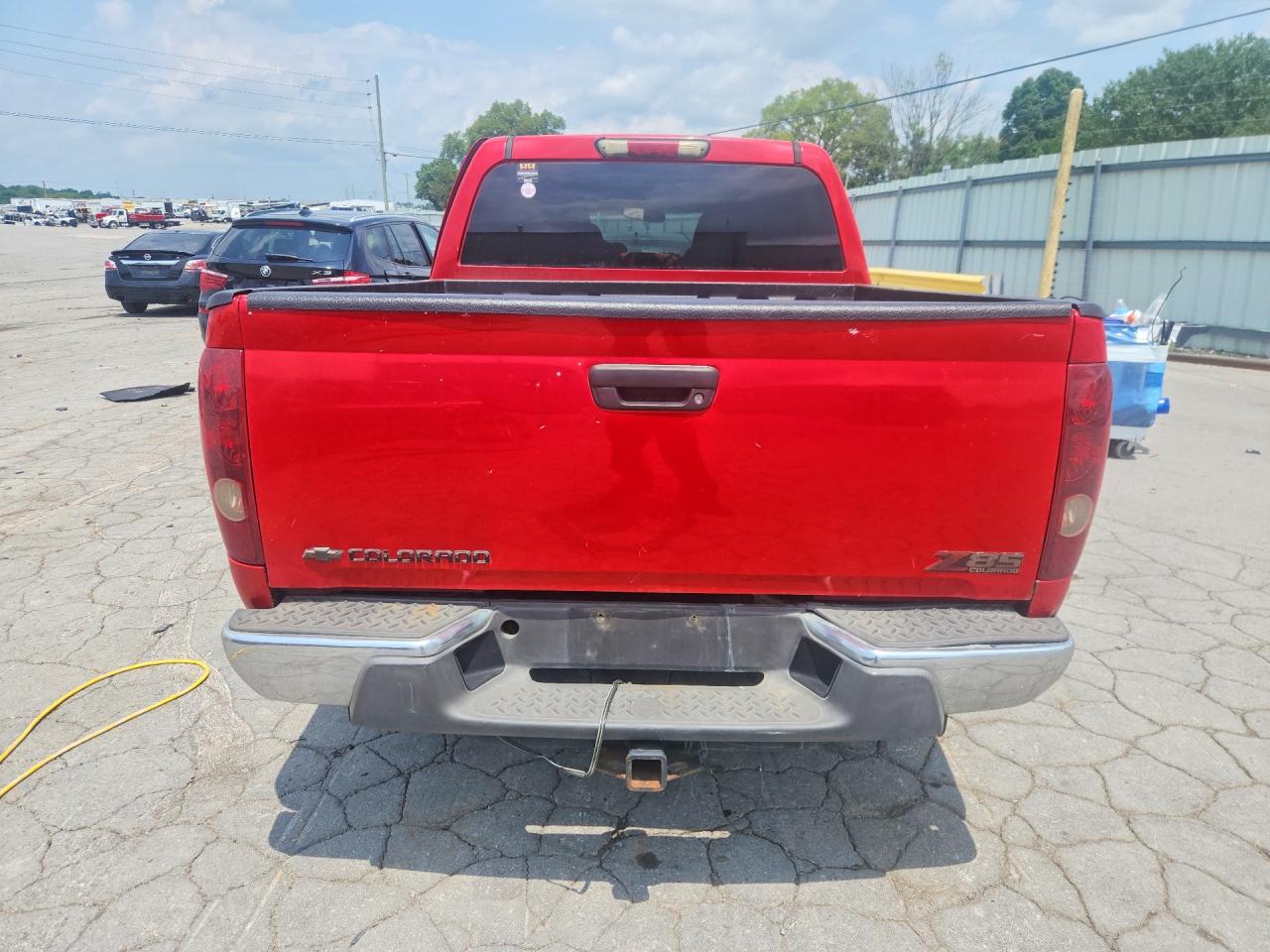 2006 Chevrolet Colorado Красный vin: 1GCCS136768255753