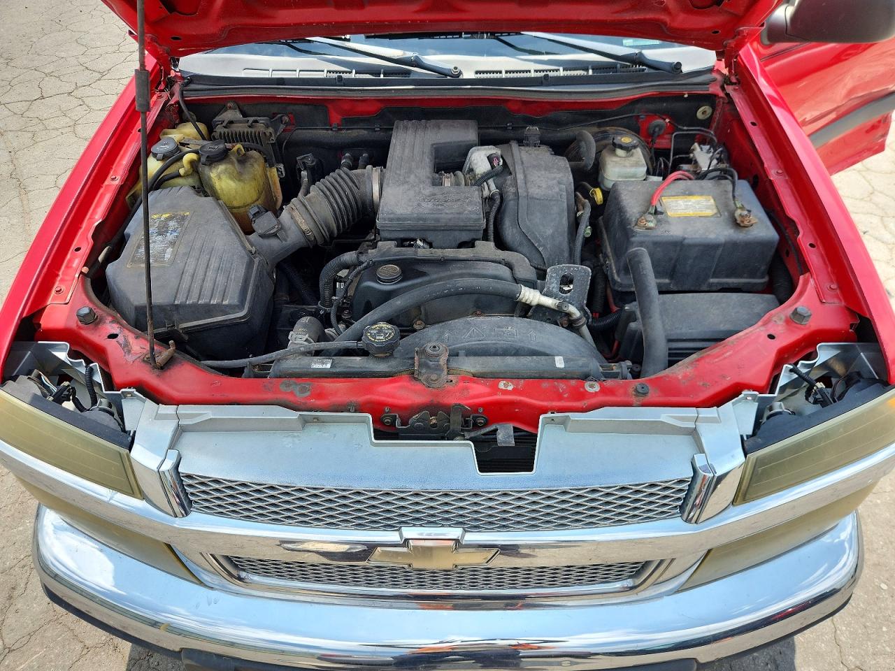 2006 Chevrolet Colorado Красный vin: 1GCCS136768255753
