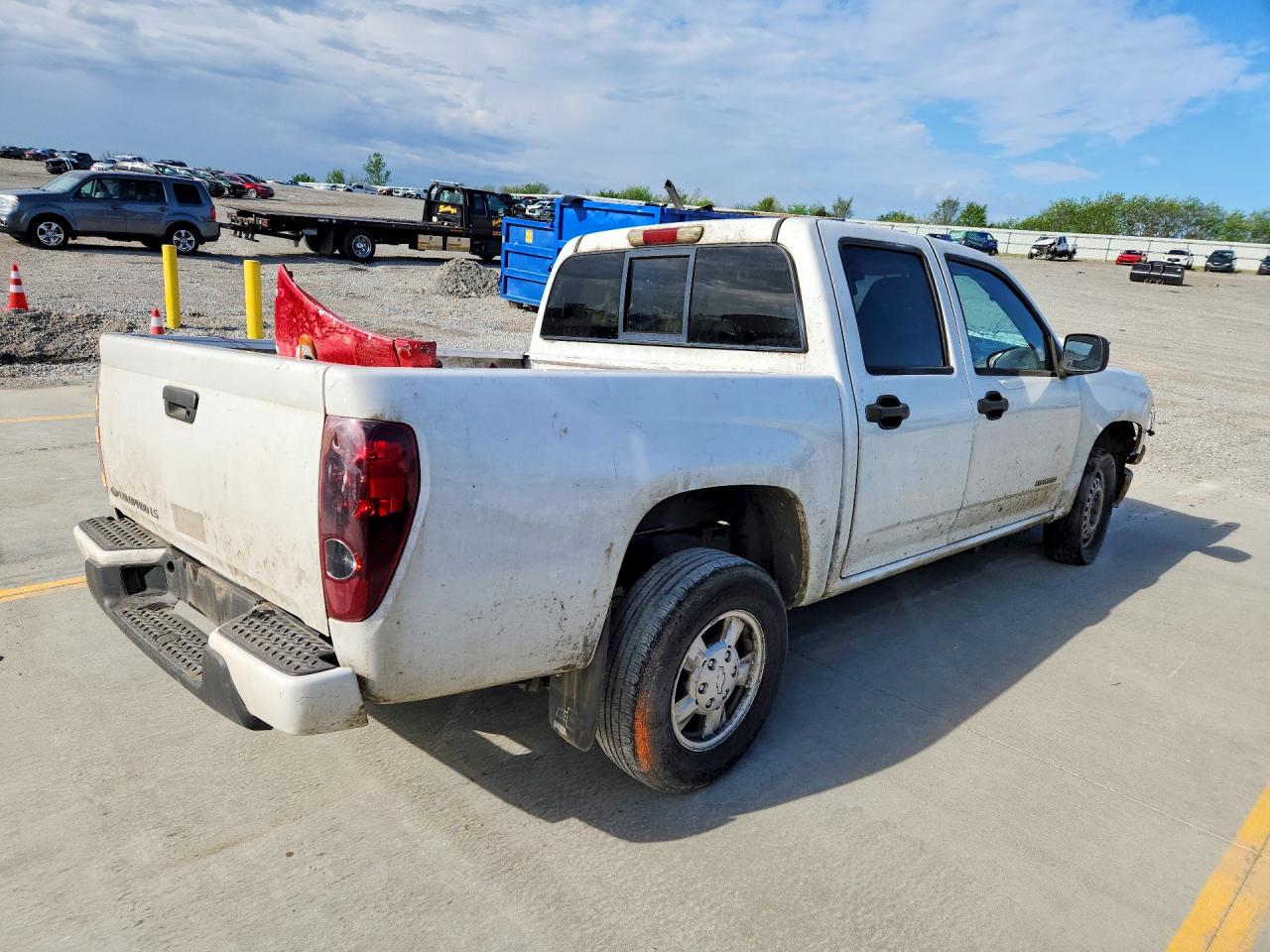 2005 Chevrolet Colorado White vin: 1GCCS136858133630