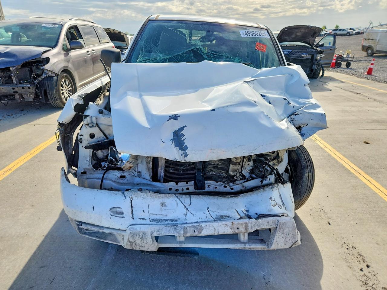 2005 Chevrolet Colorado White vin: 1GCCS136858133630