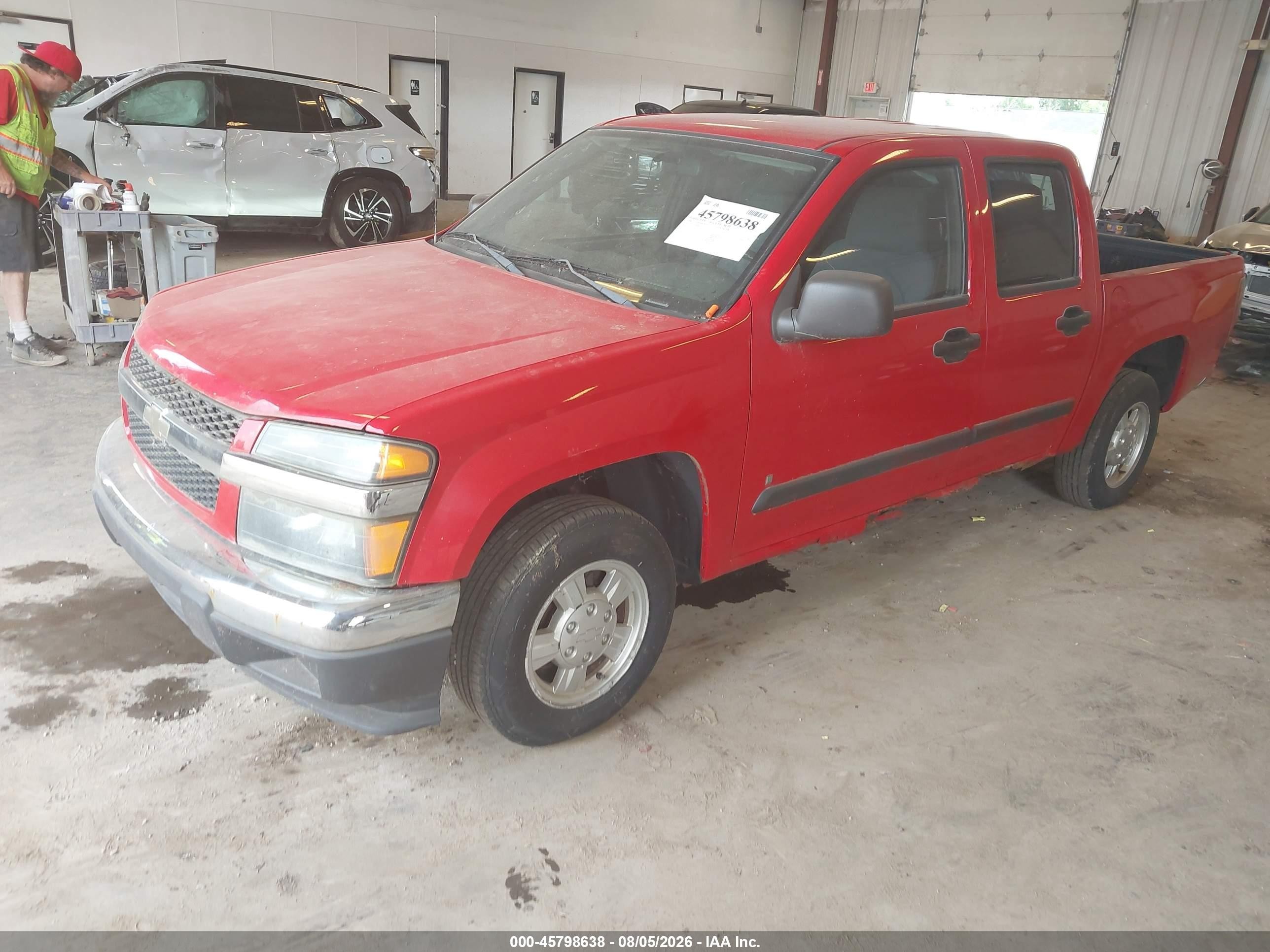 2006 Chevrolet Colorado Lt Красный vin: 1GCCS136968245547