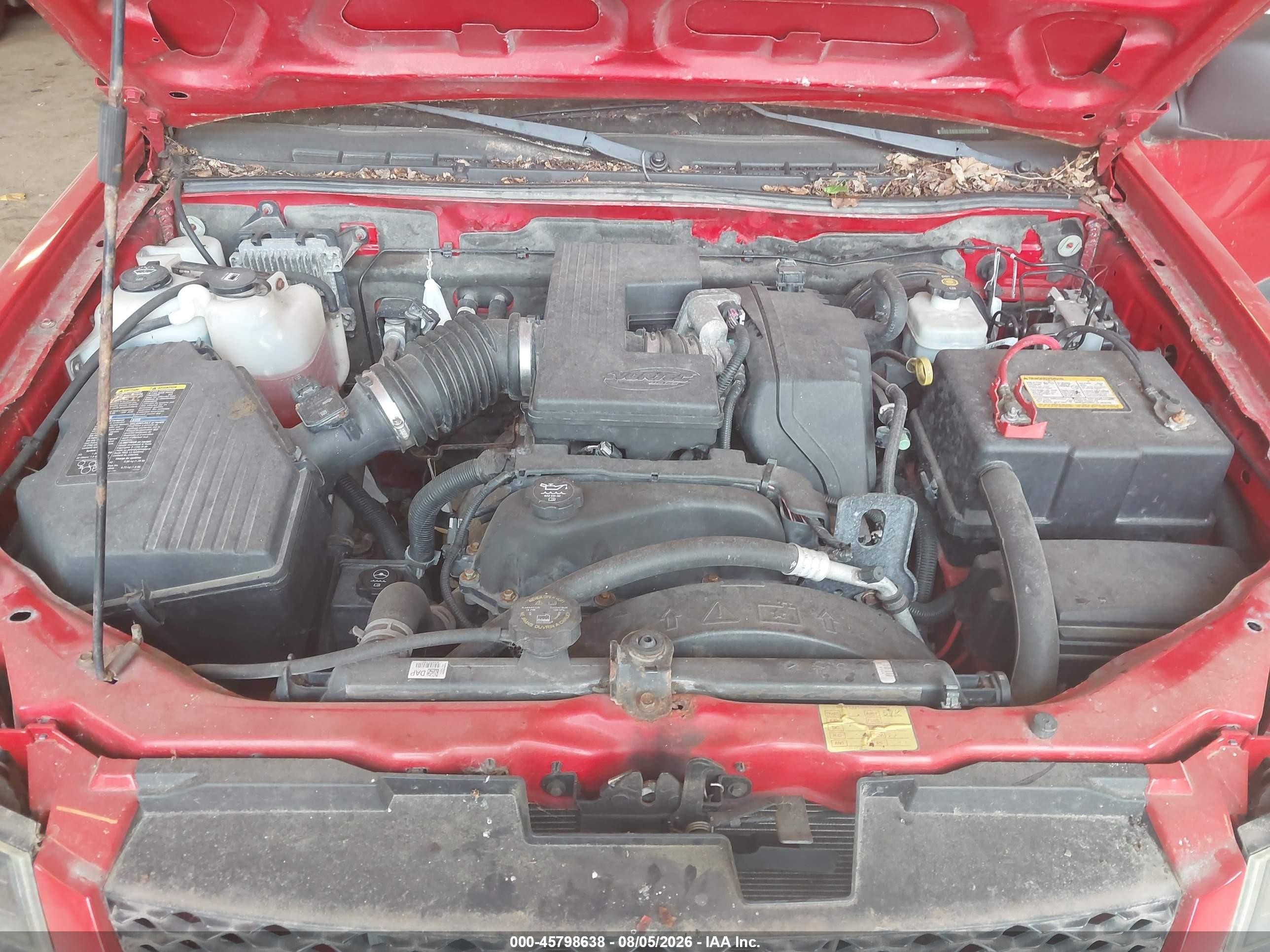 2006 Chevrolet Colorado Lt Красный vin: 1GCCS136968245547