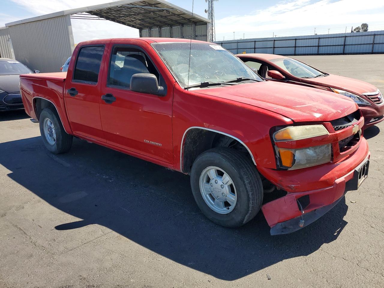 2005 Chevrolet Colorado Красный vin: 1GCCS136X58160957