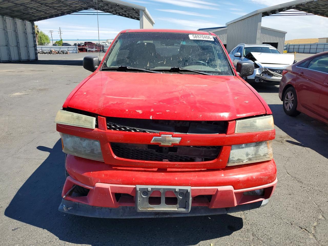 2005 Chevrolet Colorado Красный vin: 1GCCS136X58160957