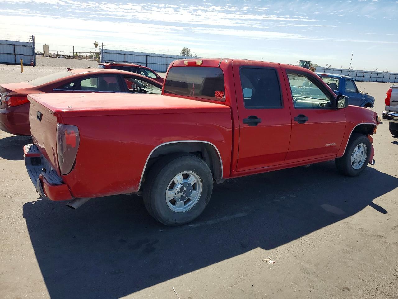 2005 Chevrolet Colorado Красный vin: 1GCCS136X58160957
