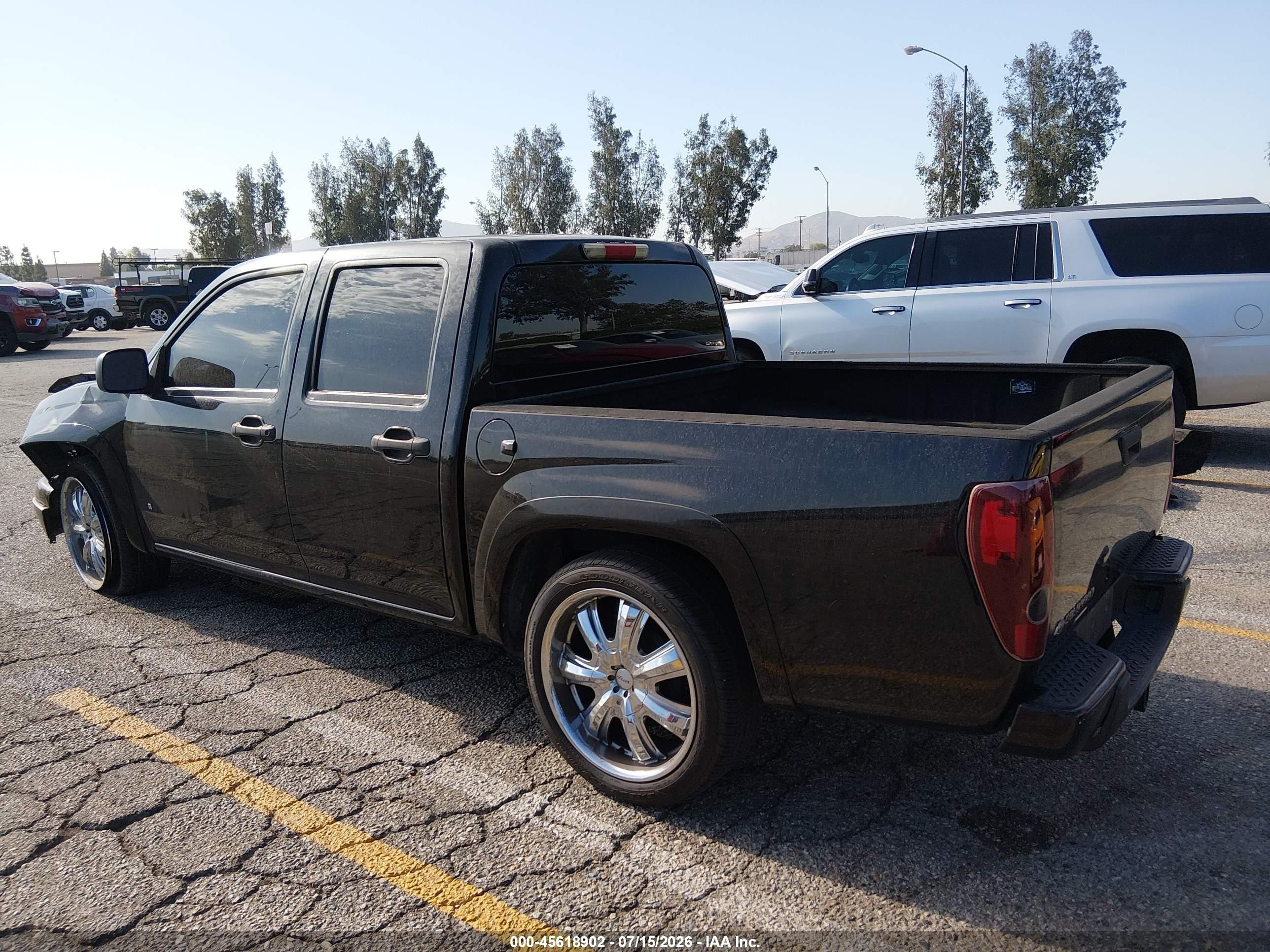 2006 Chevrolet Colorado Lt Black vin: 1GCCS136X68175797