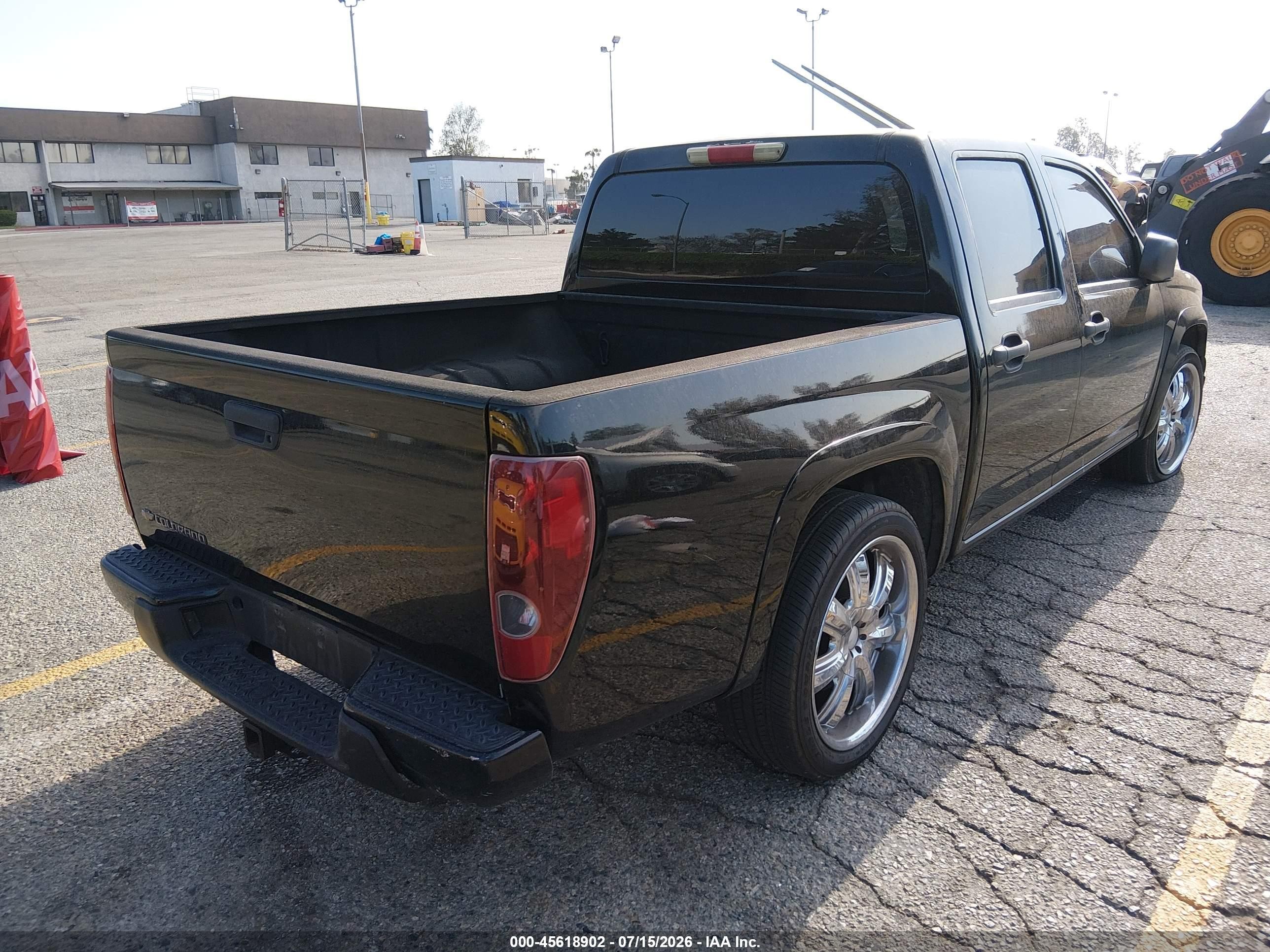2006 Chevrolet Colorado Lt Black vin: 1GCCS136X68175797