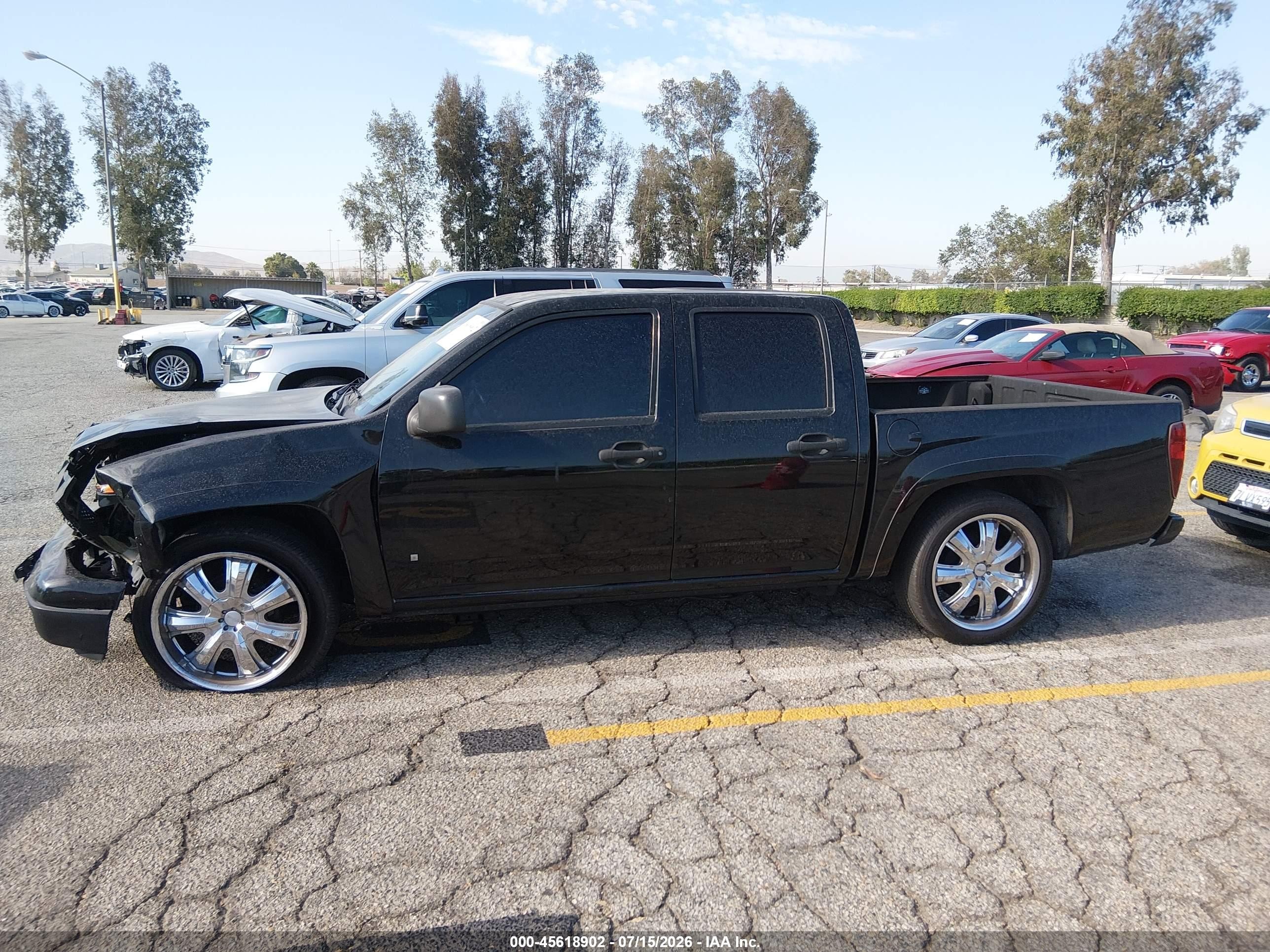2006 Chevrolet Colorado Lt Black vin: 1GCCS136X68175797