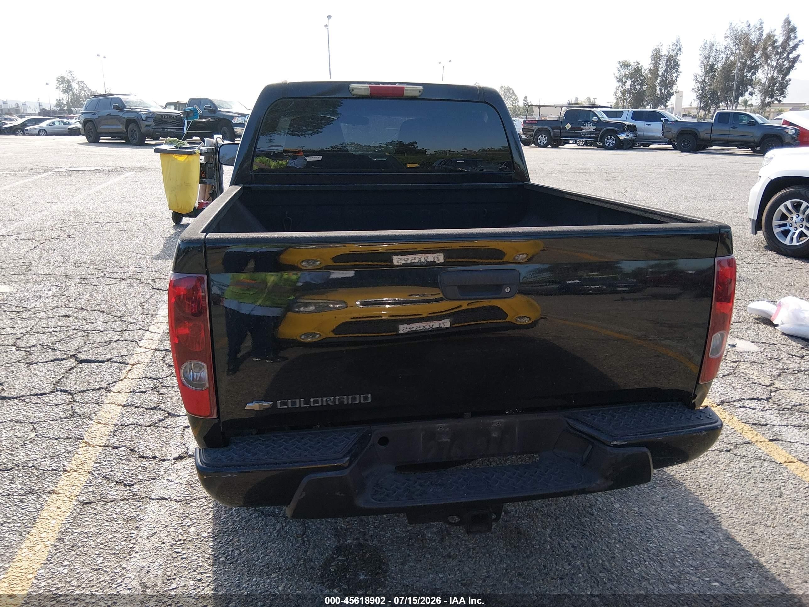 2006 Chevrolet Colorado Lt Black vin: 1GCCS136X68175797