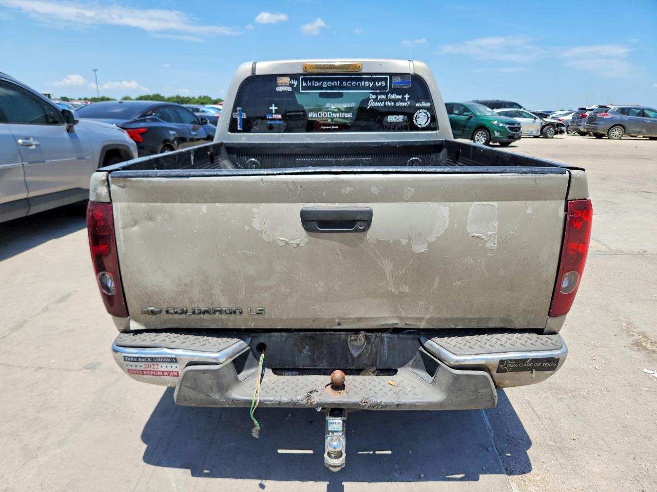 2005 Chevrolet Colorado Желто-коричневый vin: 1GCCS138058271809