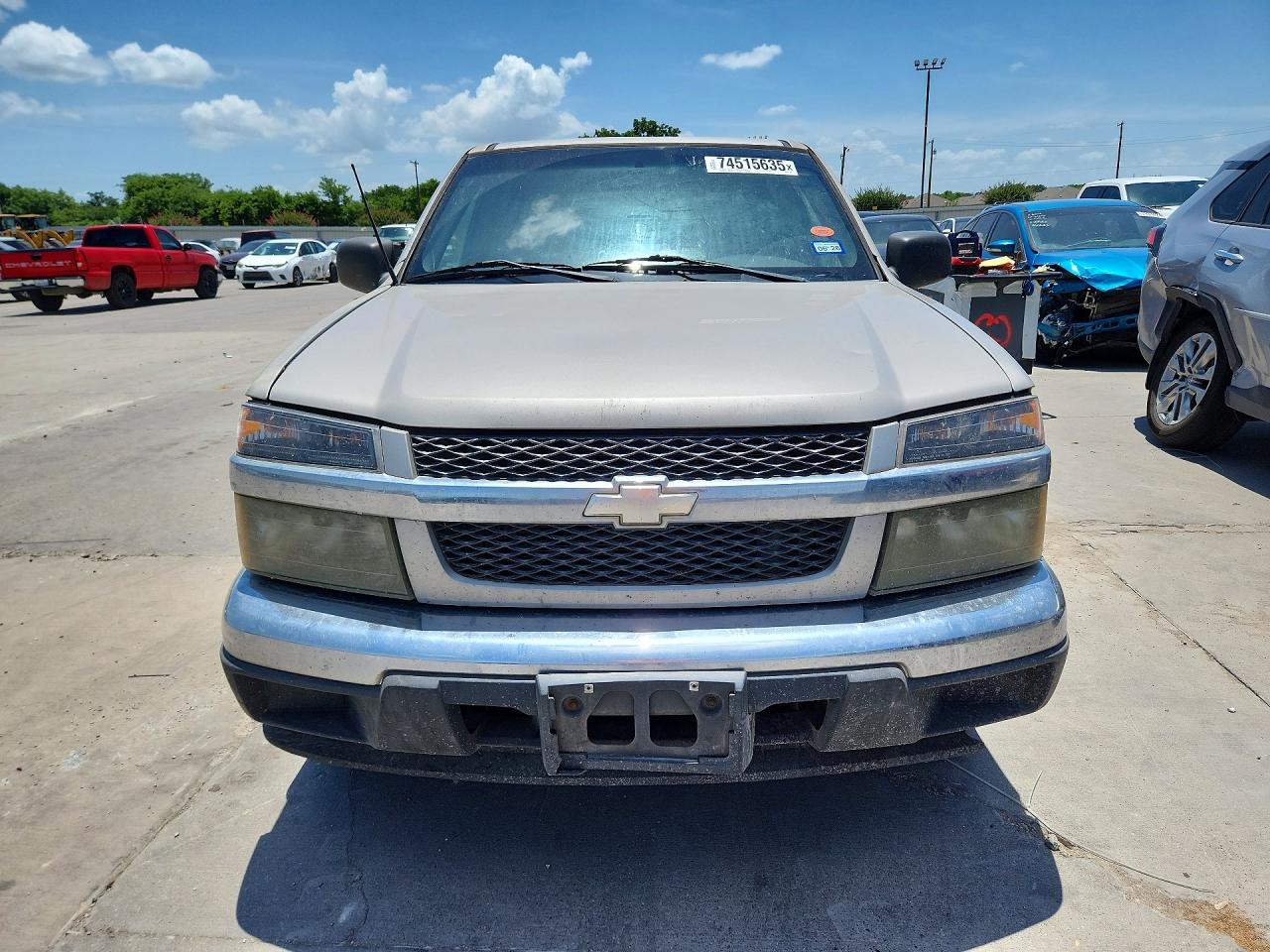 2005 Chevrolet Colorado Желто-коричневый vin: 1GCCS138058271809