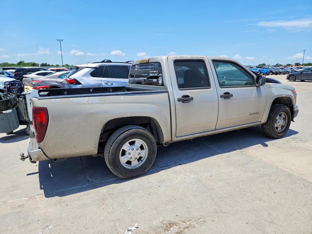 2005 Chevrolet Colorado Желто-коричневый vin: 1GCCS138058271809