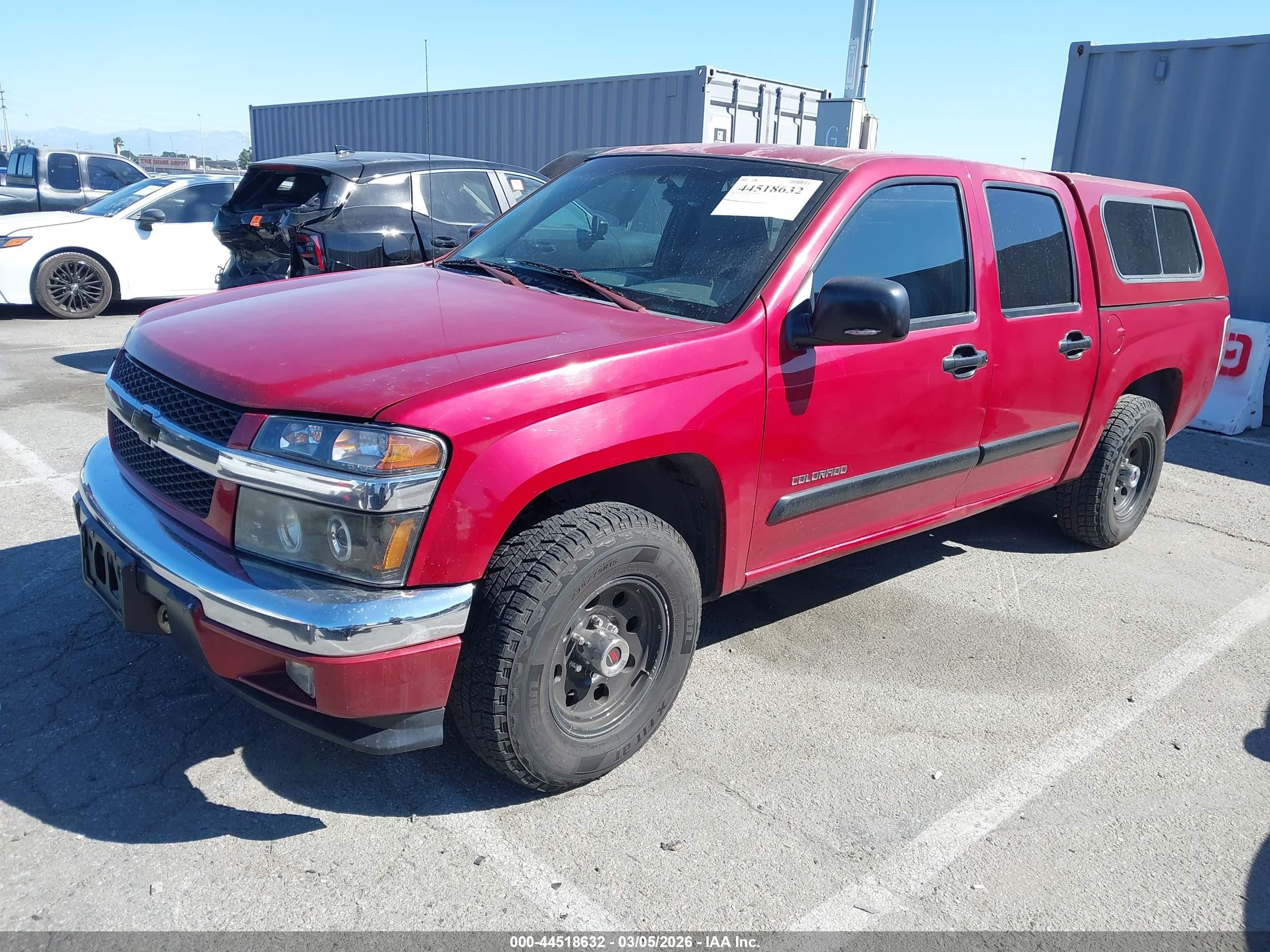 2004 Chevrolet Colorado Ls Красный vin: 1GCCS138248122848