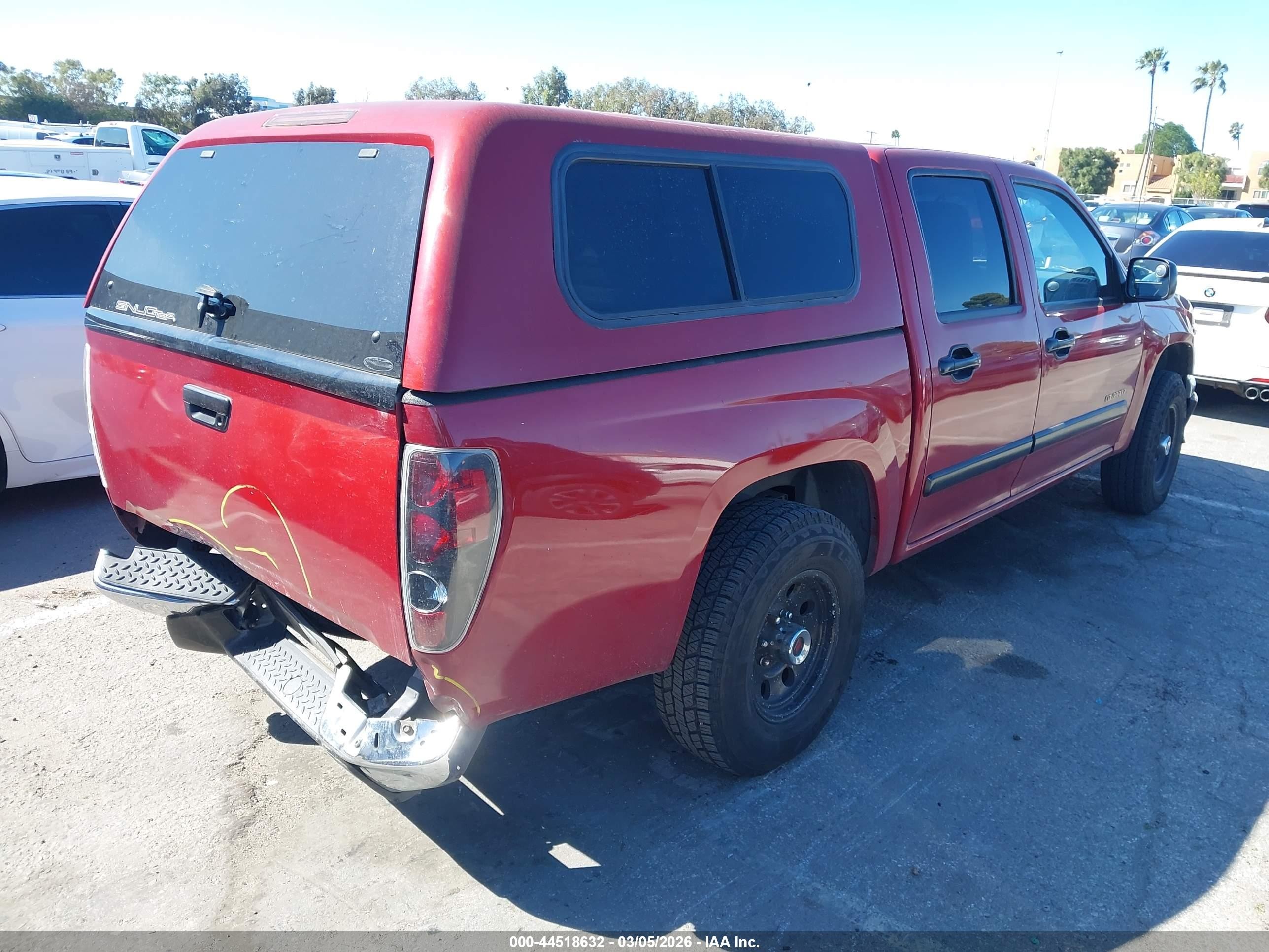2004 Chevrolet Colorado Ls Красный vin: 1GCCS138248122848