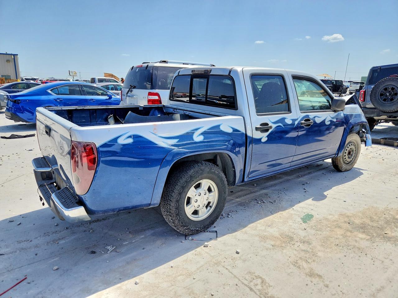 2006 Chevrolet Colorado Синий vin: 1GCCS138368208186