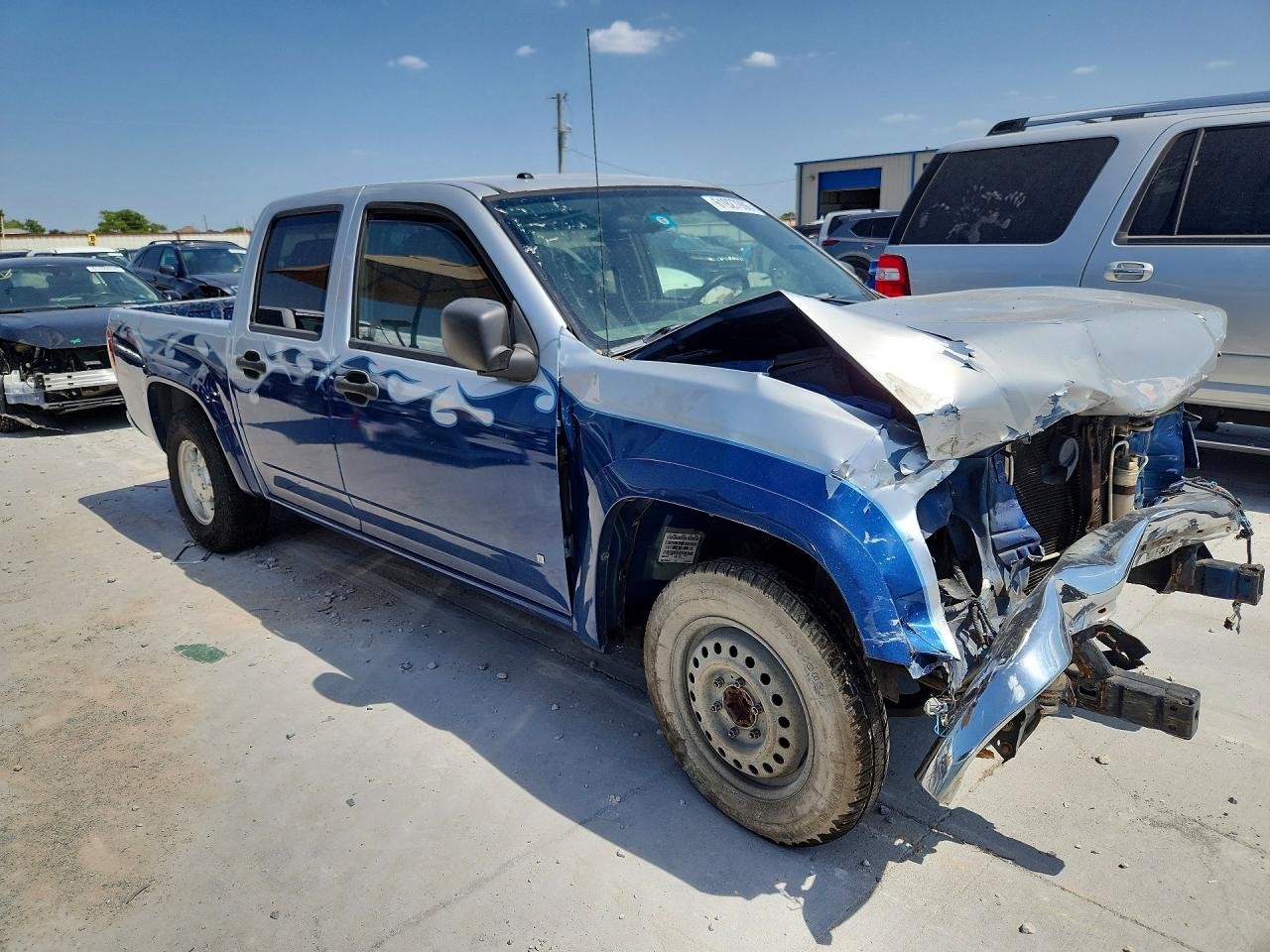2006 Chevrolet Colorado Синий vin: 1GCCS138368208186