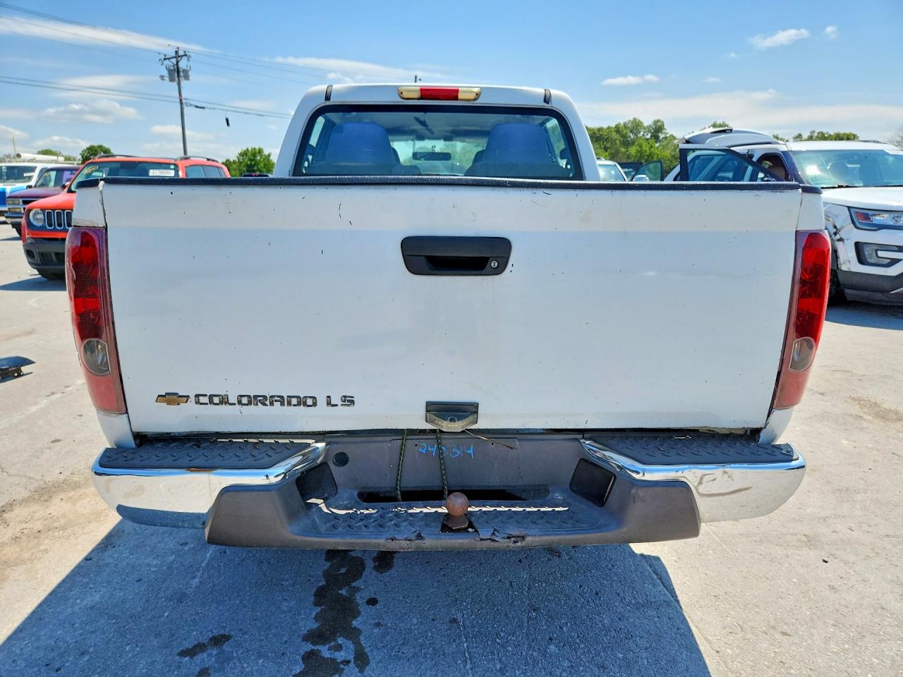 2006 Chevrolet Colorado White vin: 1GCCS138568124340