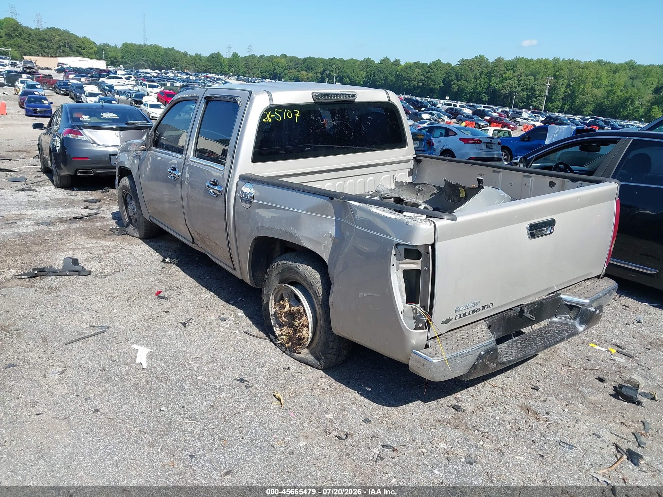 2006 Chevrolet Colorado Lt Beige vin: 1GCCS138668325082