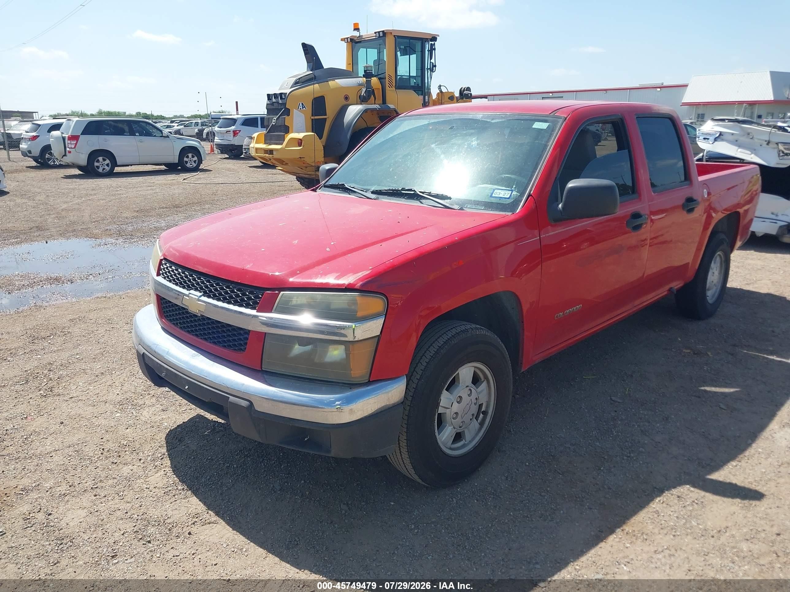 2005 Chevrolet Colorado Ls Красный vin: 1GCCS138758225541