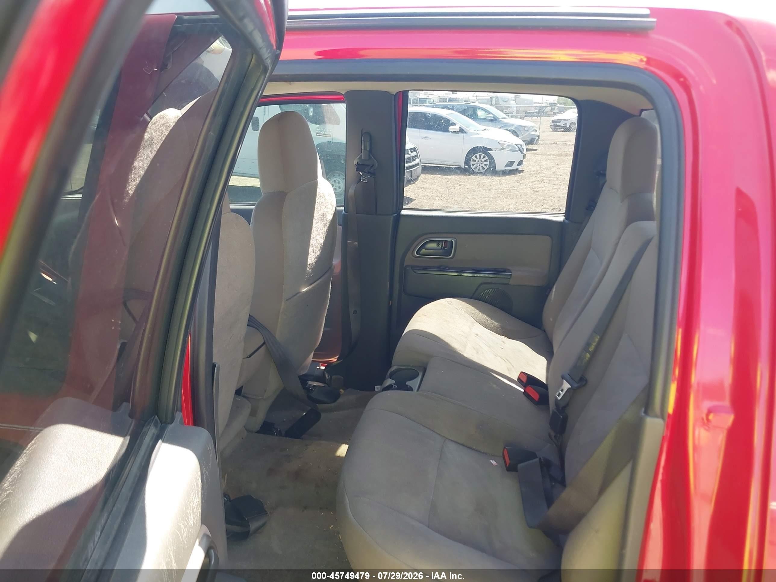 2005 Chevrolet Colorado Ls Красный vin: 1GCCS138758225541