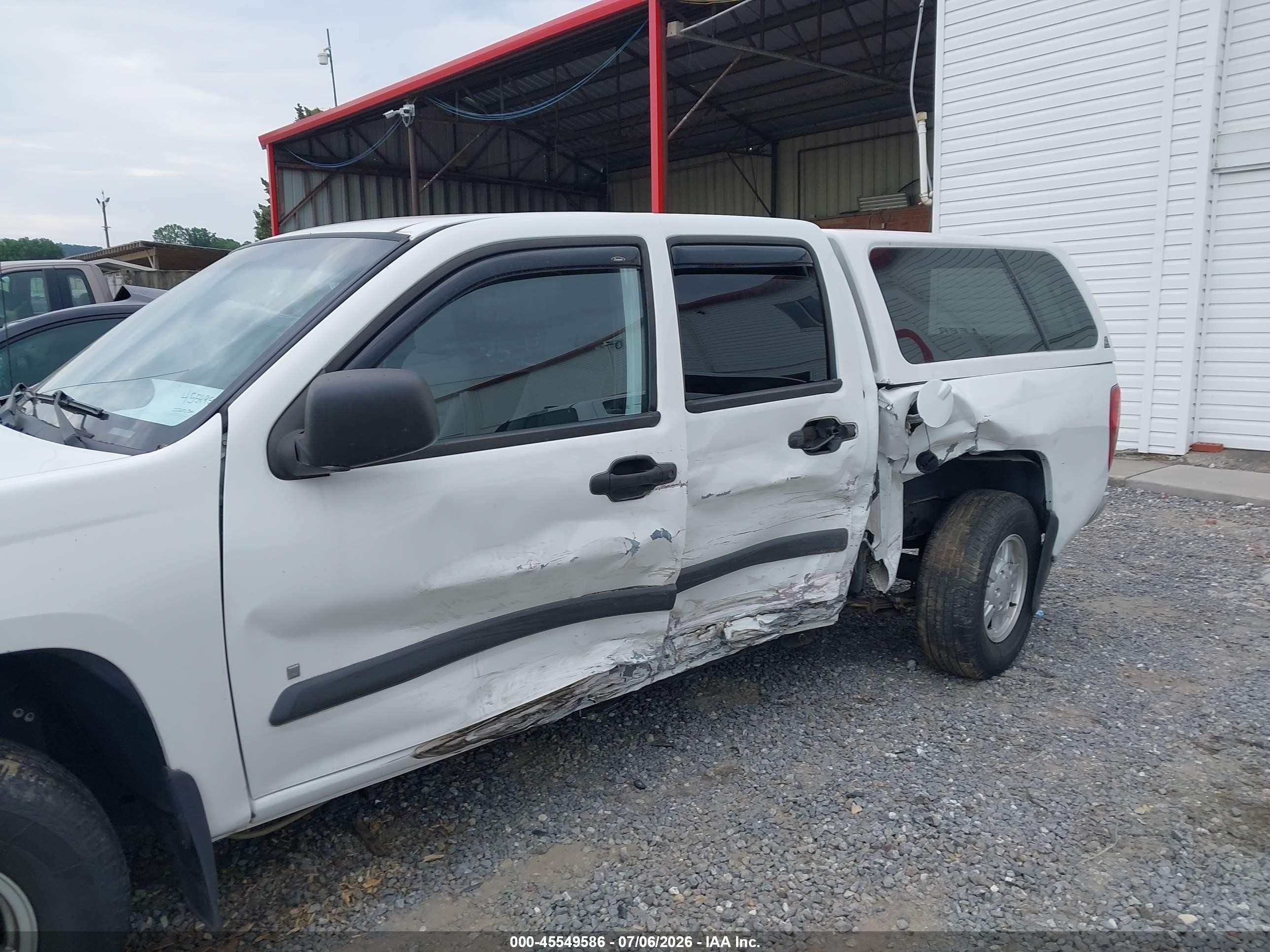 2006 Chevrolet Colorado Lt White vin: 1GCCS138768317301