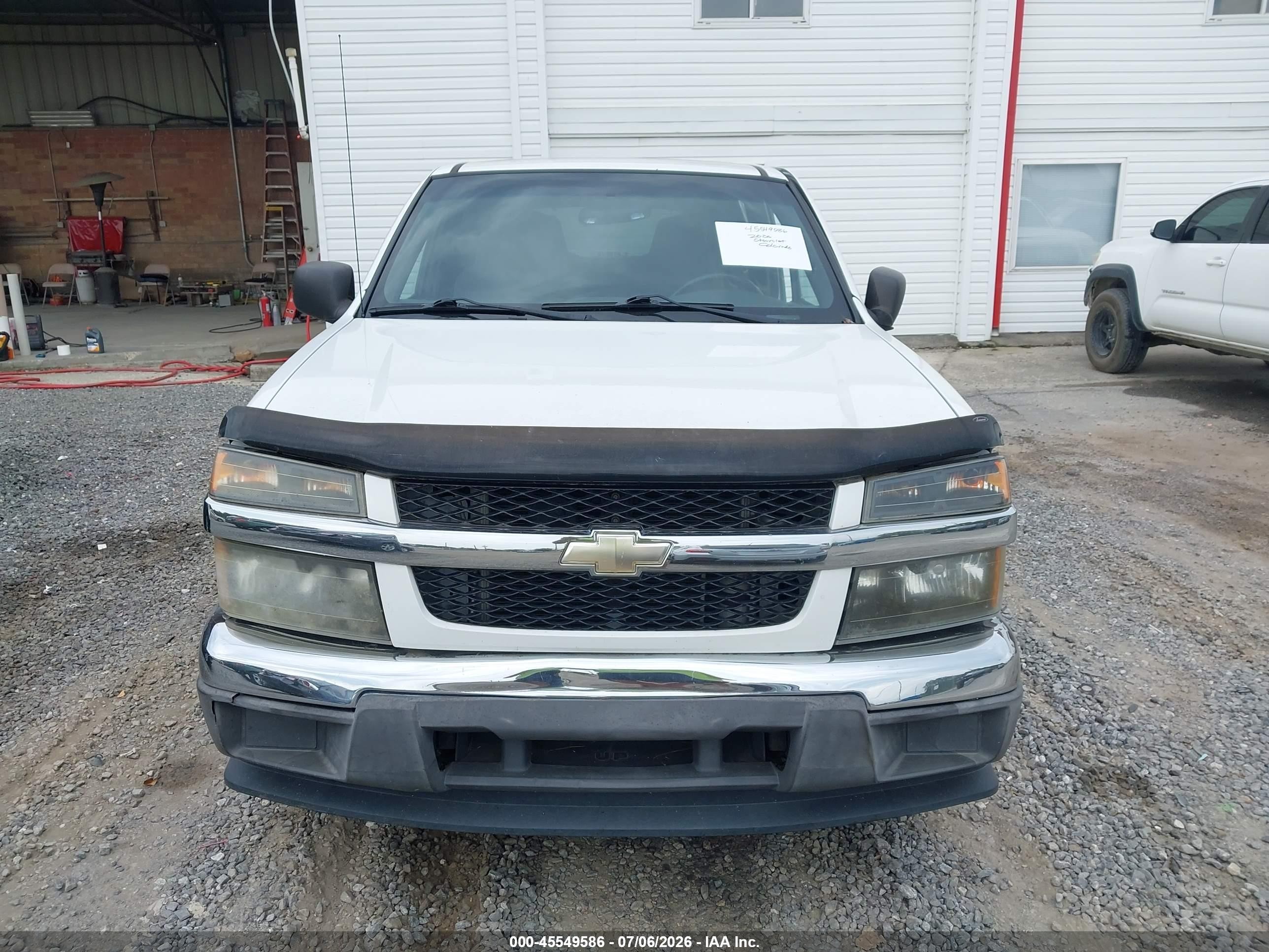 2006 Chevrolet Colorado Lt White vin: 1GCCS138768317301