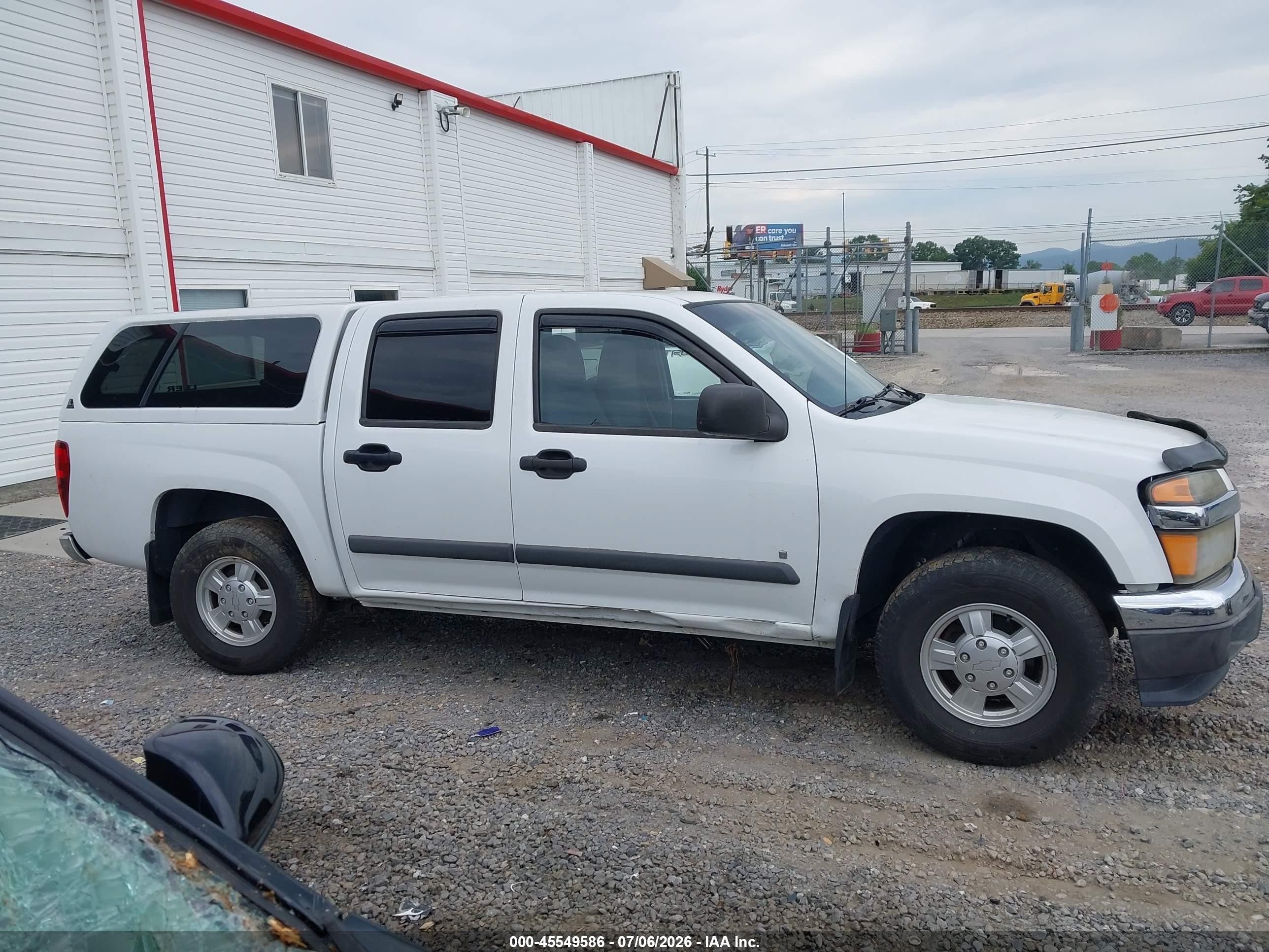 2006 Chevrolet Colorado Lt White vin: 1GCCS138768317301
