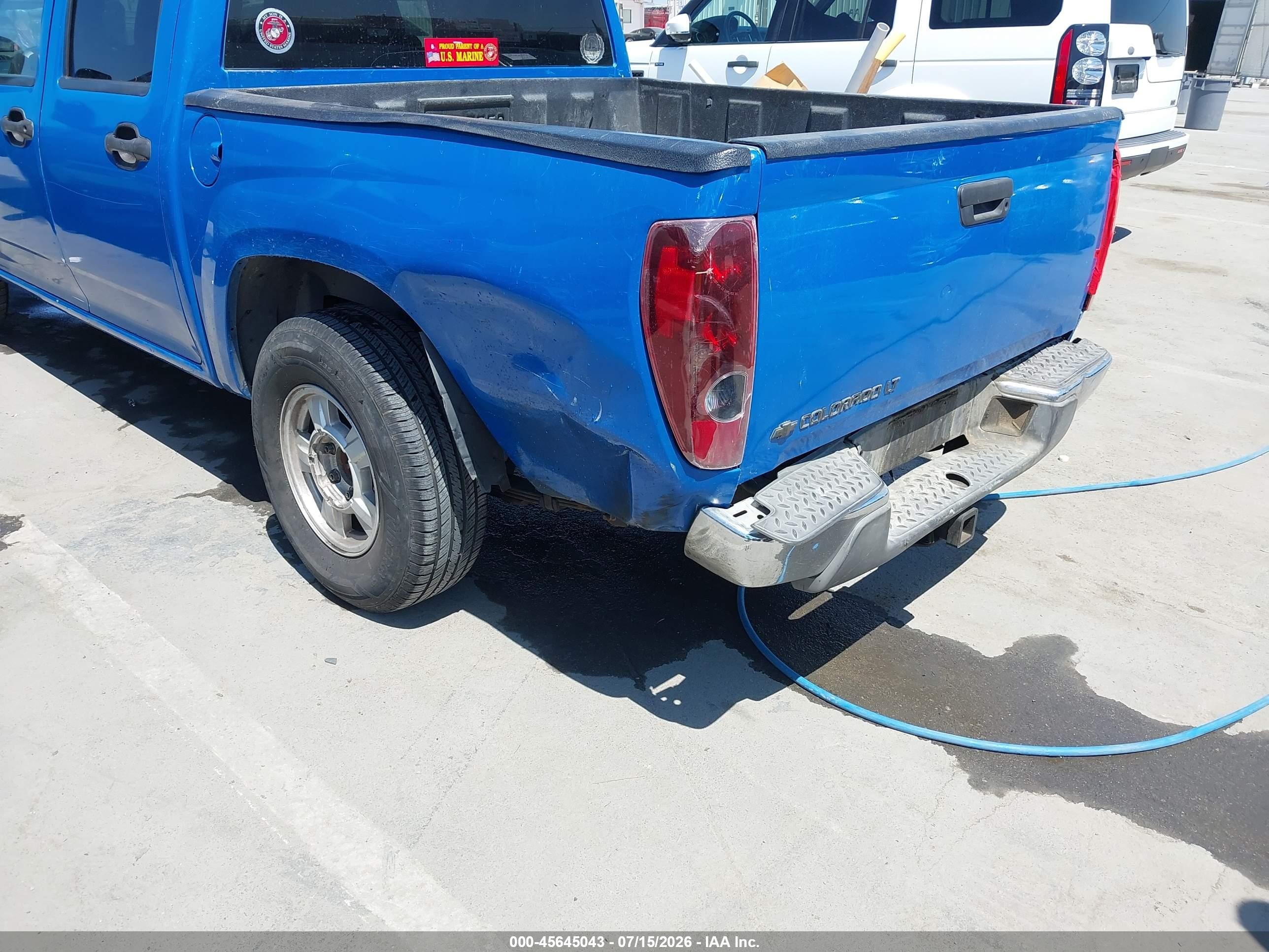 2007 Chevrolet Colorado Lt Синий vin: 1GCCS139078153805
