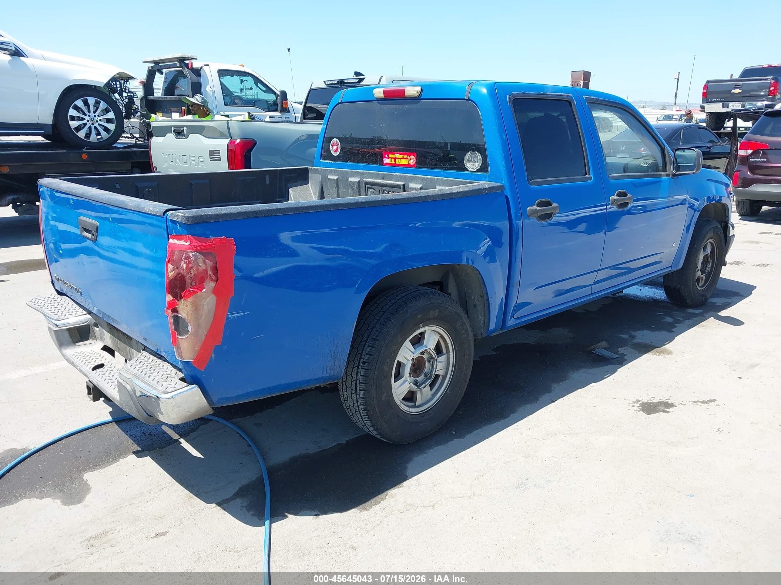 2007 Chevrolet Colorado Lt Синий vin: 1GCCS139078153805