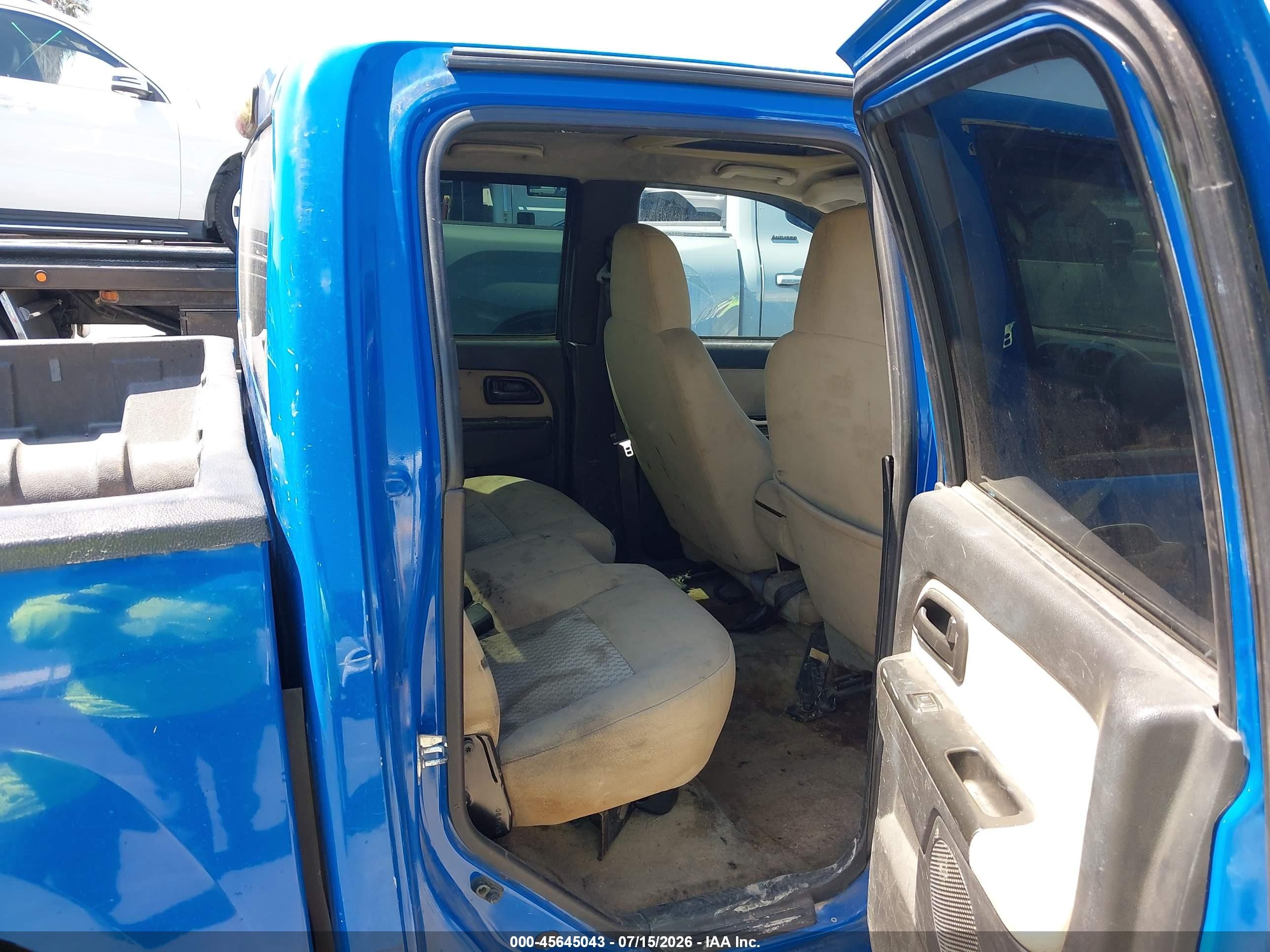 2007 Chevrolet Colorado Lt Синий vin: 1GCCS139078153805