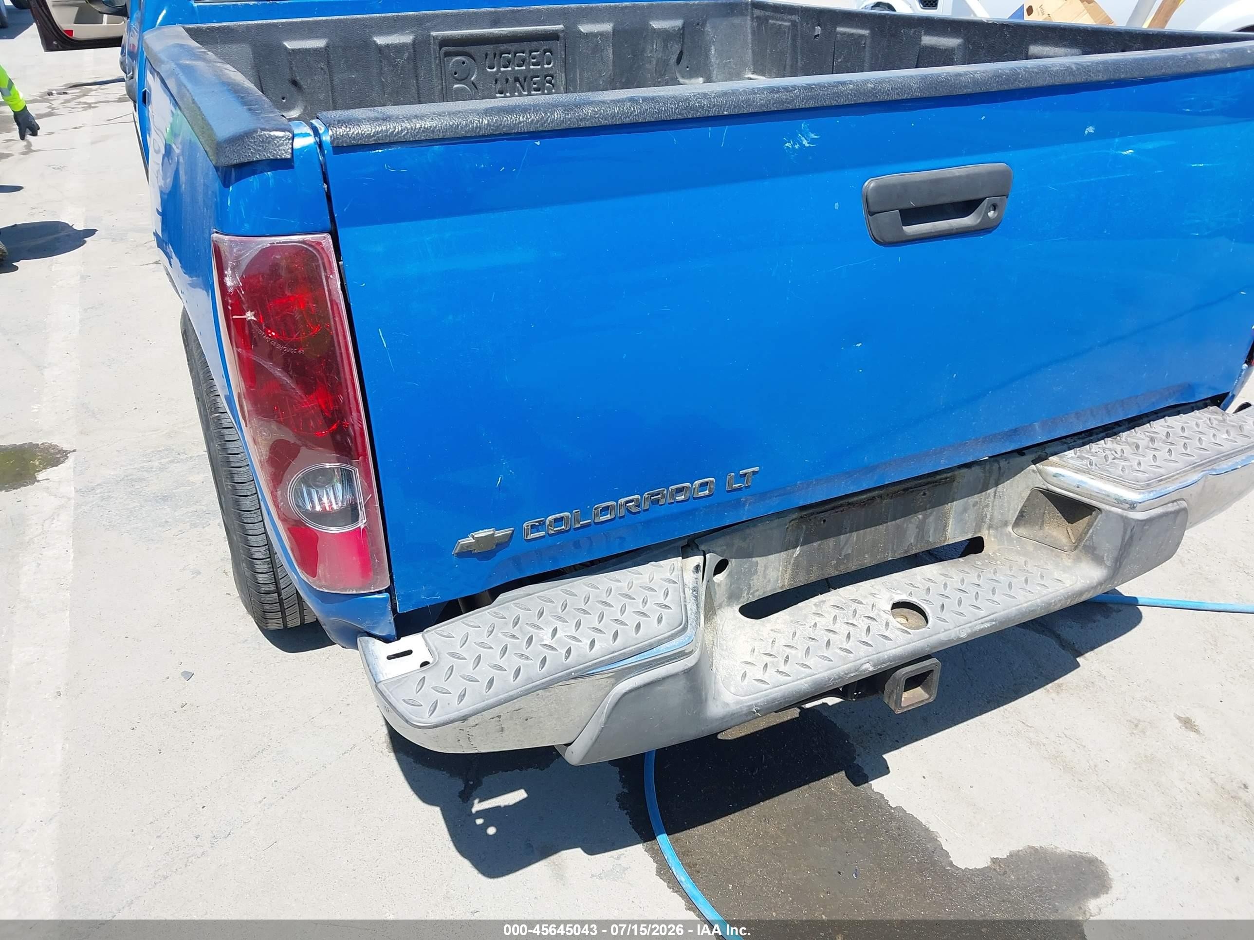 2007 Chevrolet Colorado Lt Синий vin: 1GCCS139078153805
