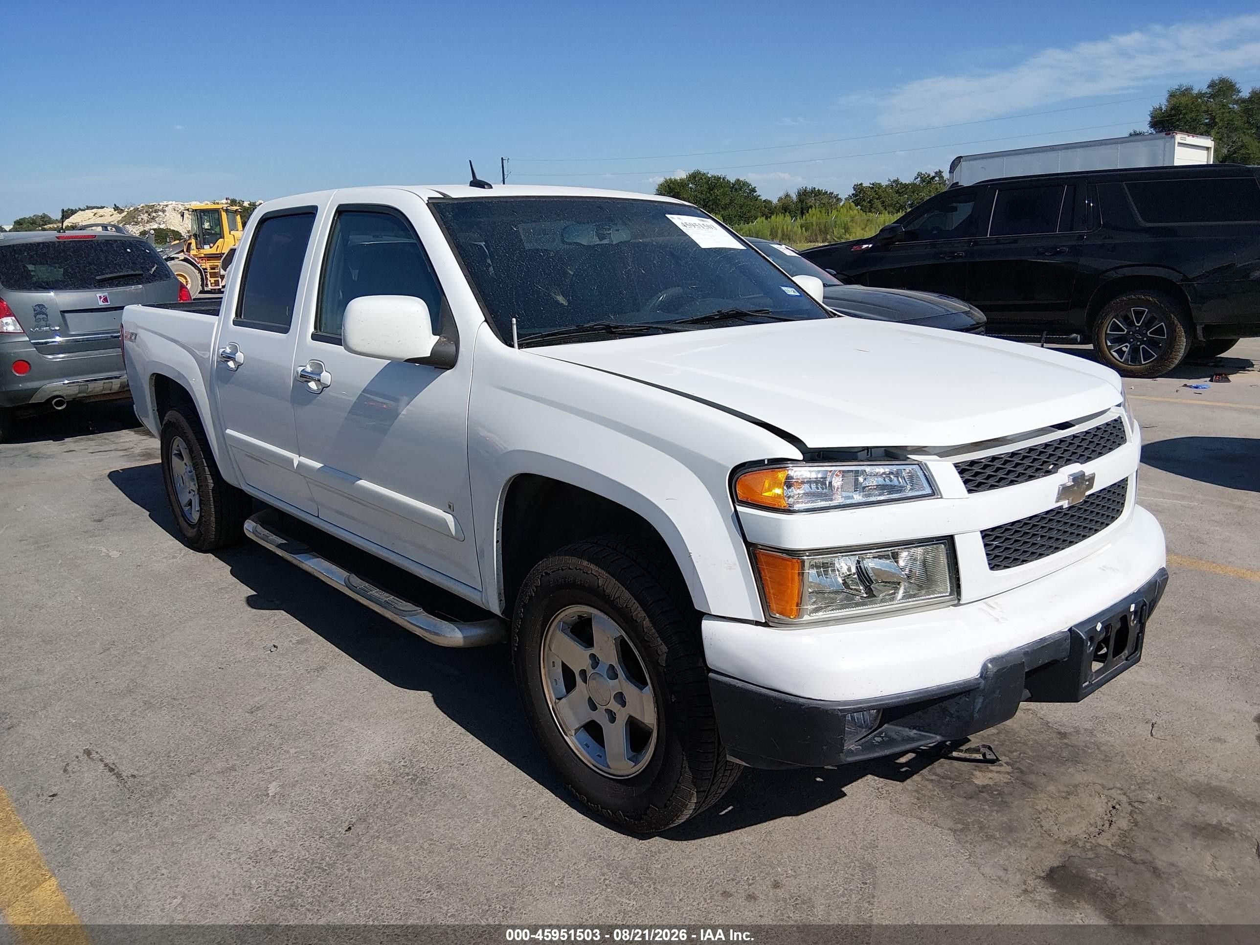 2009 Chevrolet Colorado Lt Белый vin: 1GCCS139198119584