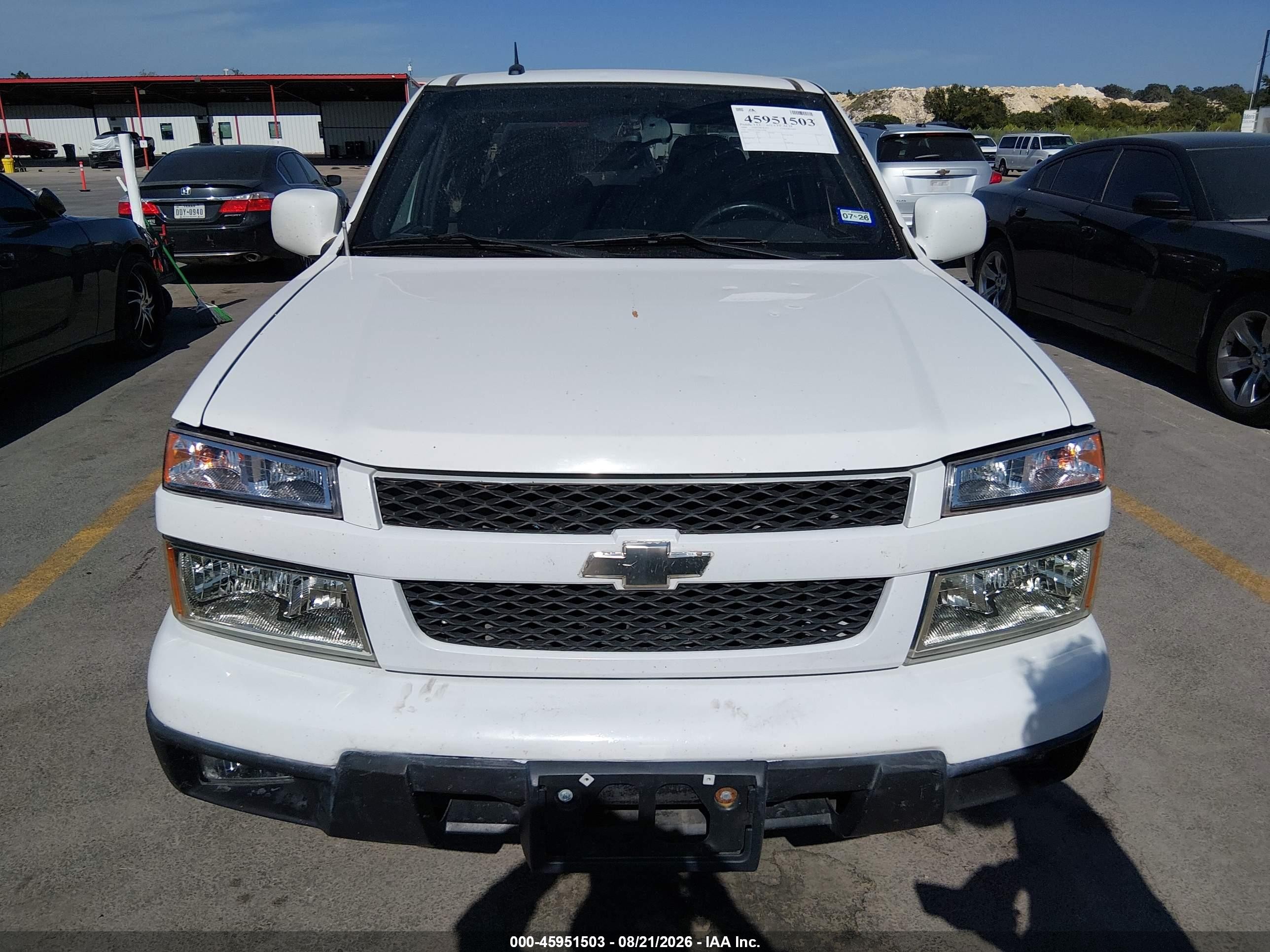 2009 Chevrolet Colorado Lt Белый vin: 1GCCS139198119584