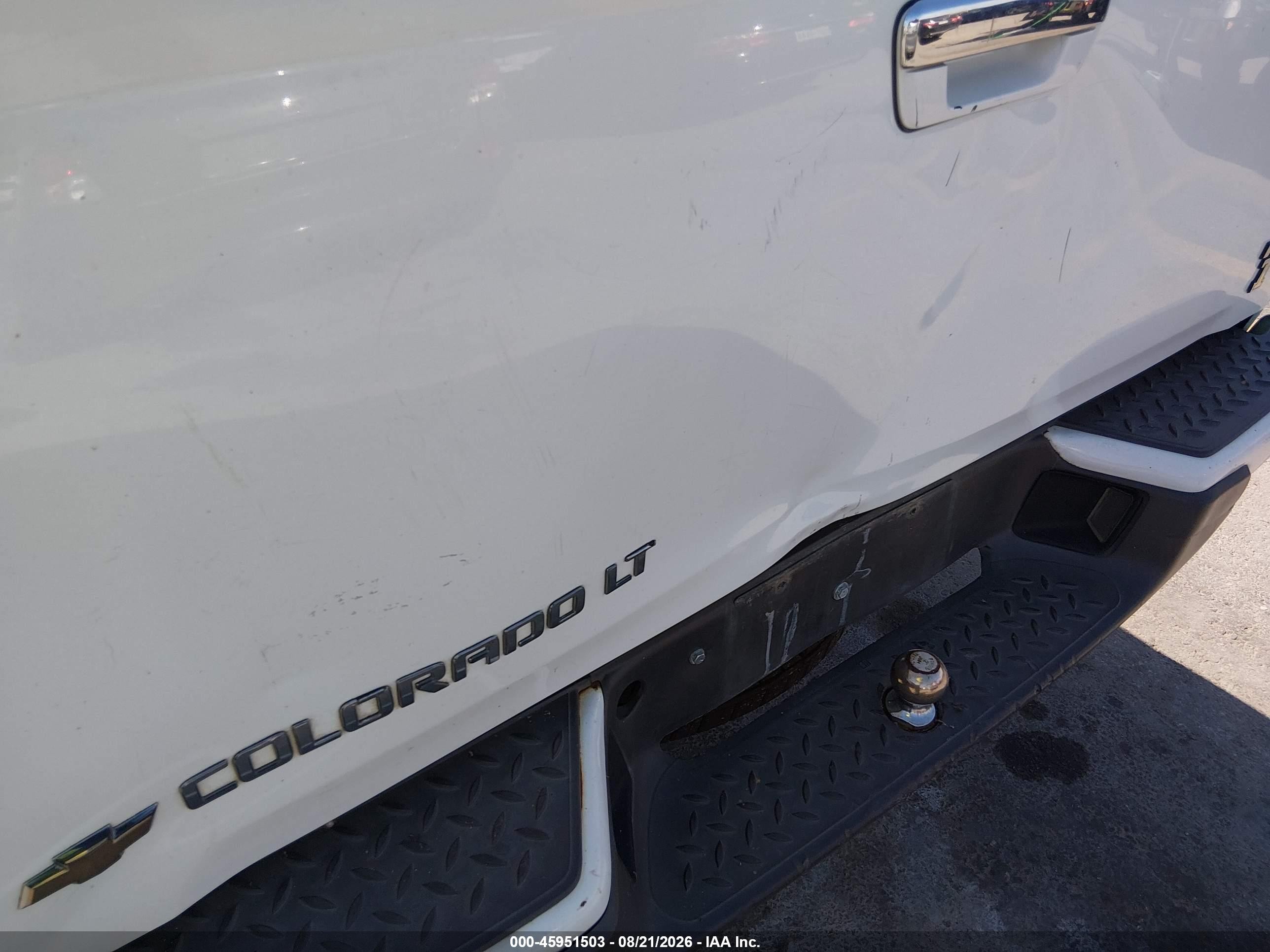 2009 Chevrolet Colorado Lt Белый vin: 1GCCS139198119584