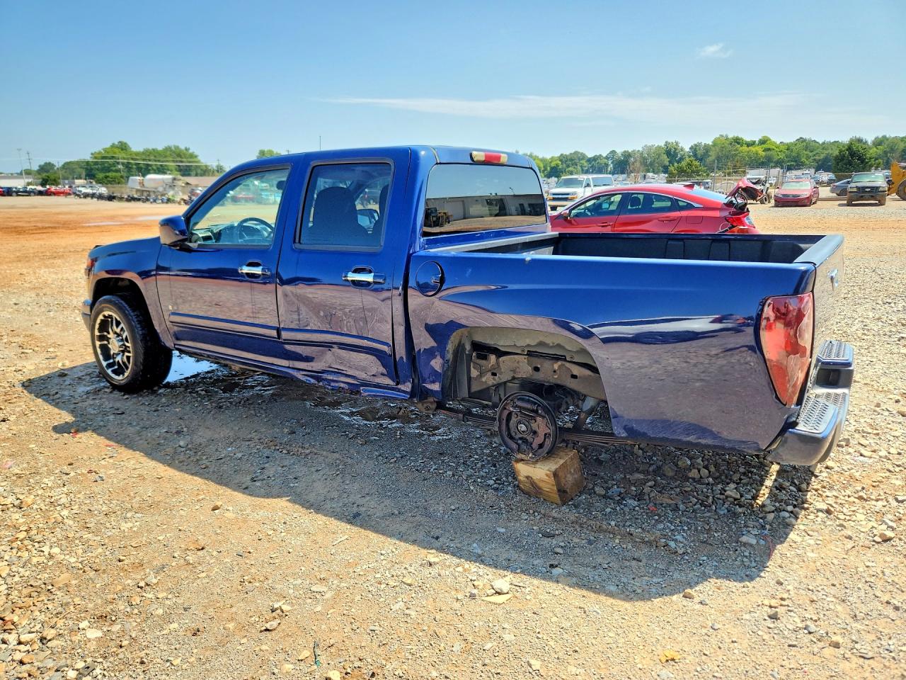 2009 Chevrolet Colorado Blue vin: 1GCCS139398160282