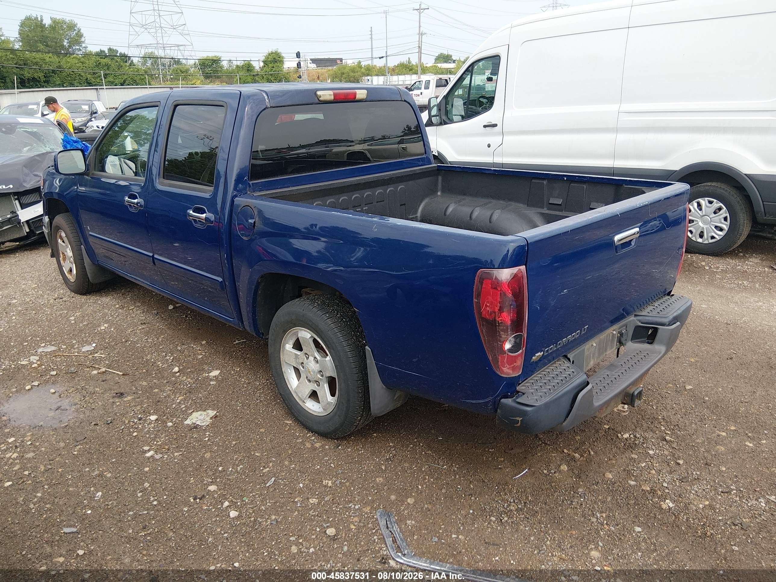 2009 Chevrolet Colorado Lt Blue vin: 1GCCS139698104904