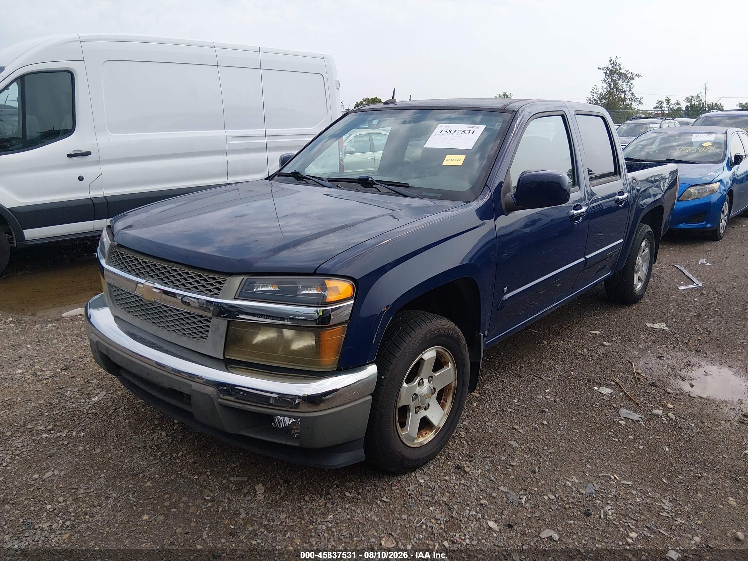 2009 Chevrolet Colorado Lt Blue vin: 1GCCS139698104904