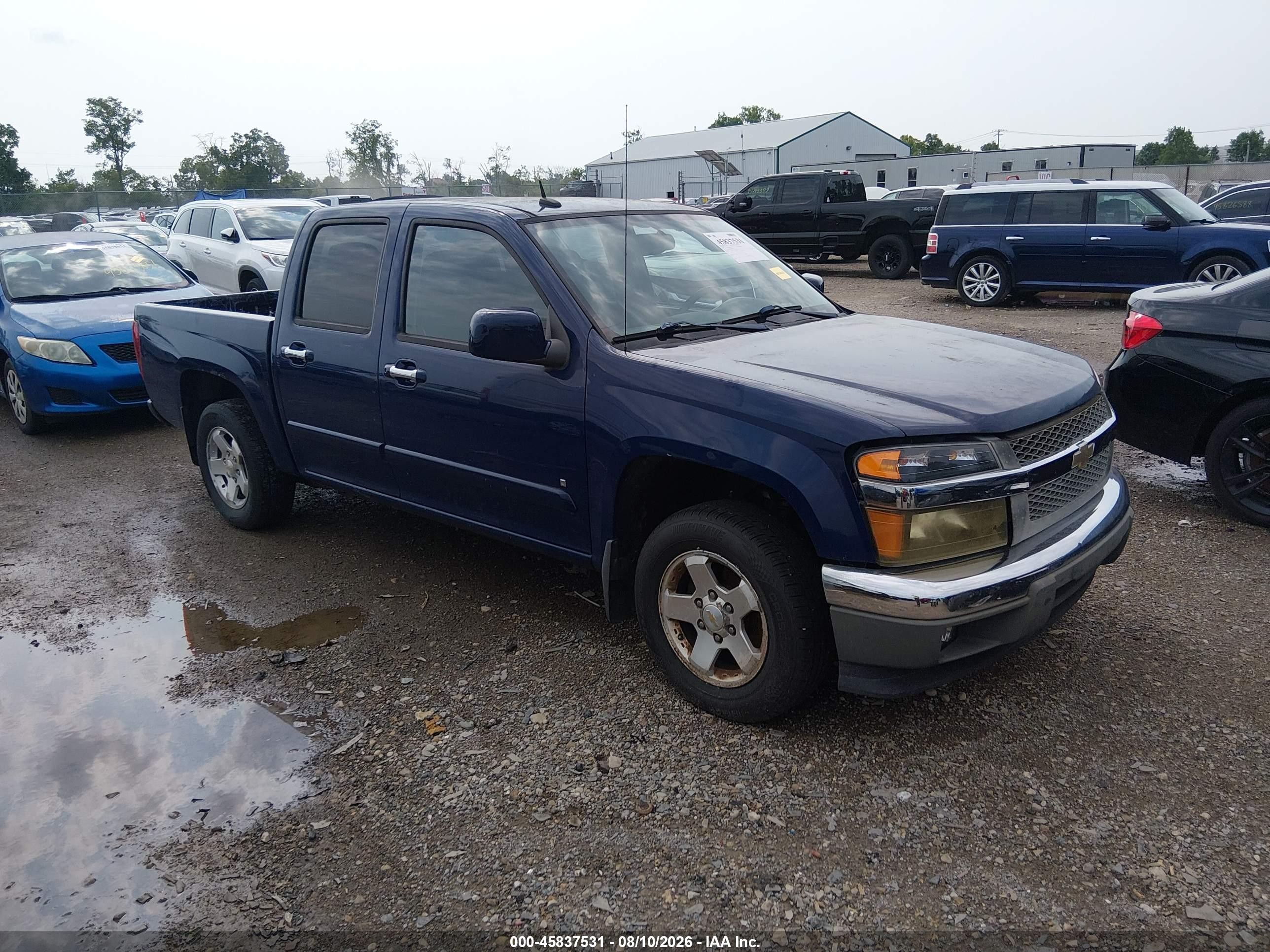 2009 Chevrolet Colorado Lt Blue vin: 1GCCS139698104904