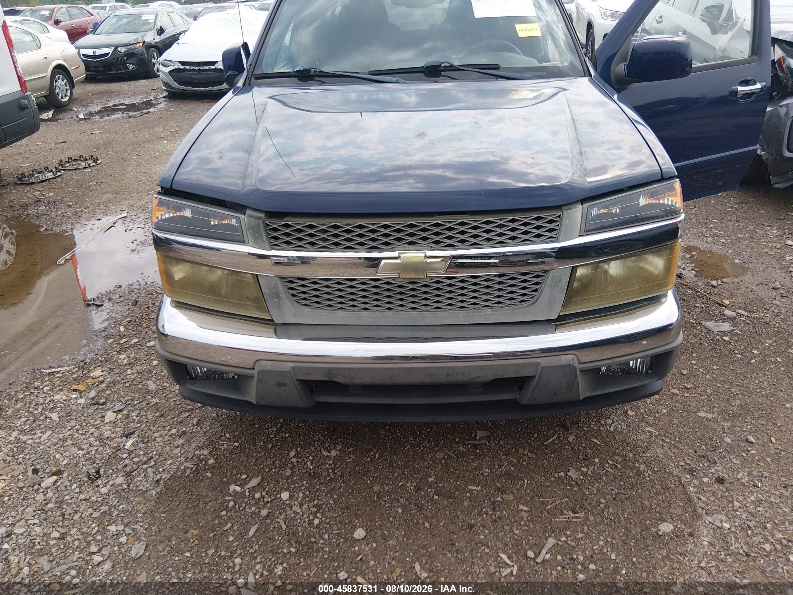 2009 Chevrolet Colorado Lt Blue vin: 1GCCS139698104904