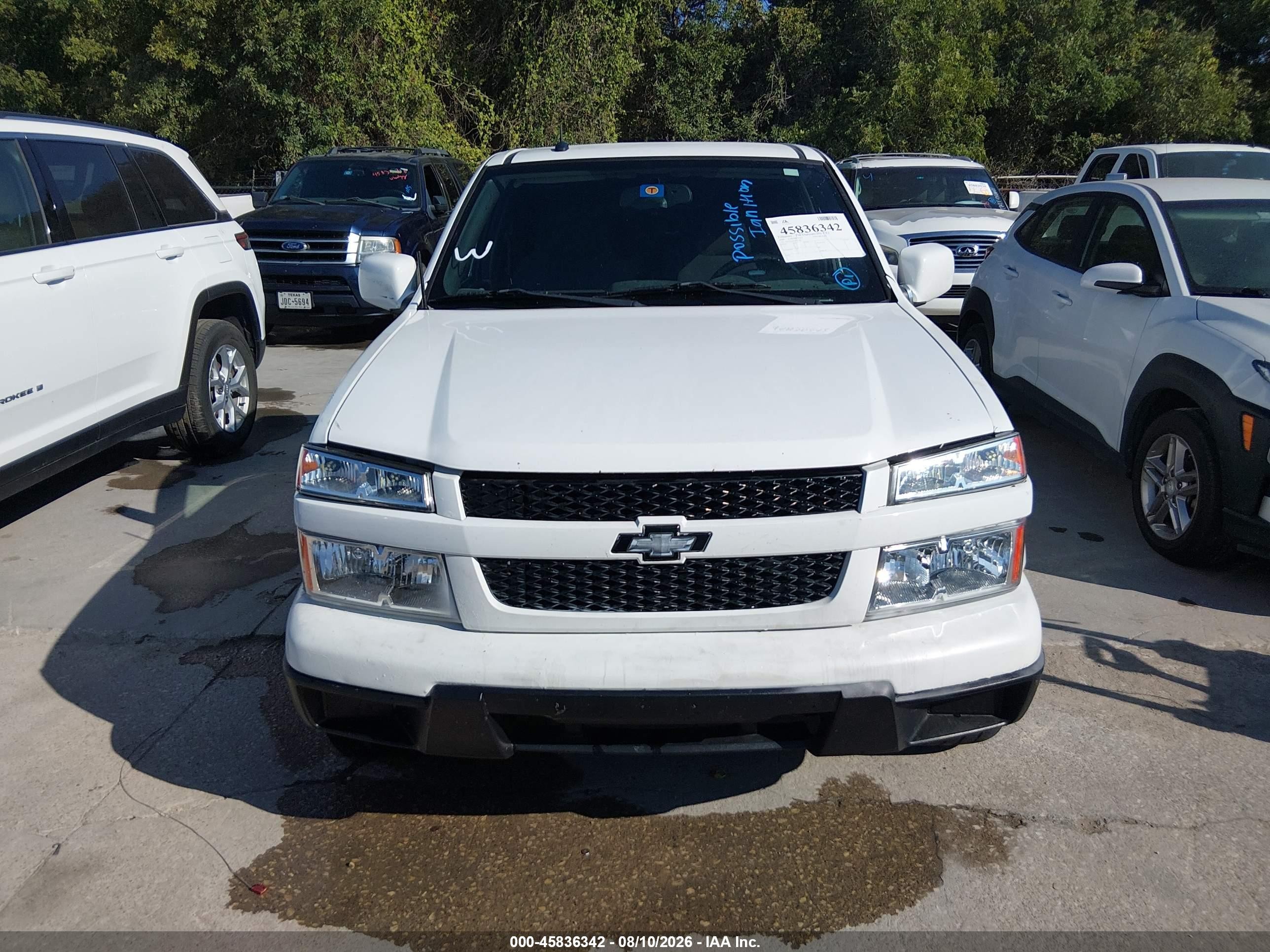 2009 Chevrolet Colorado Lt Белый vin: 1GCCS139798133280