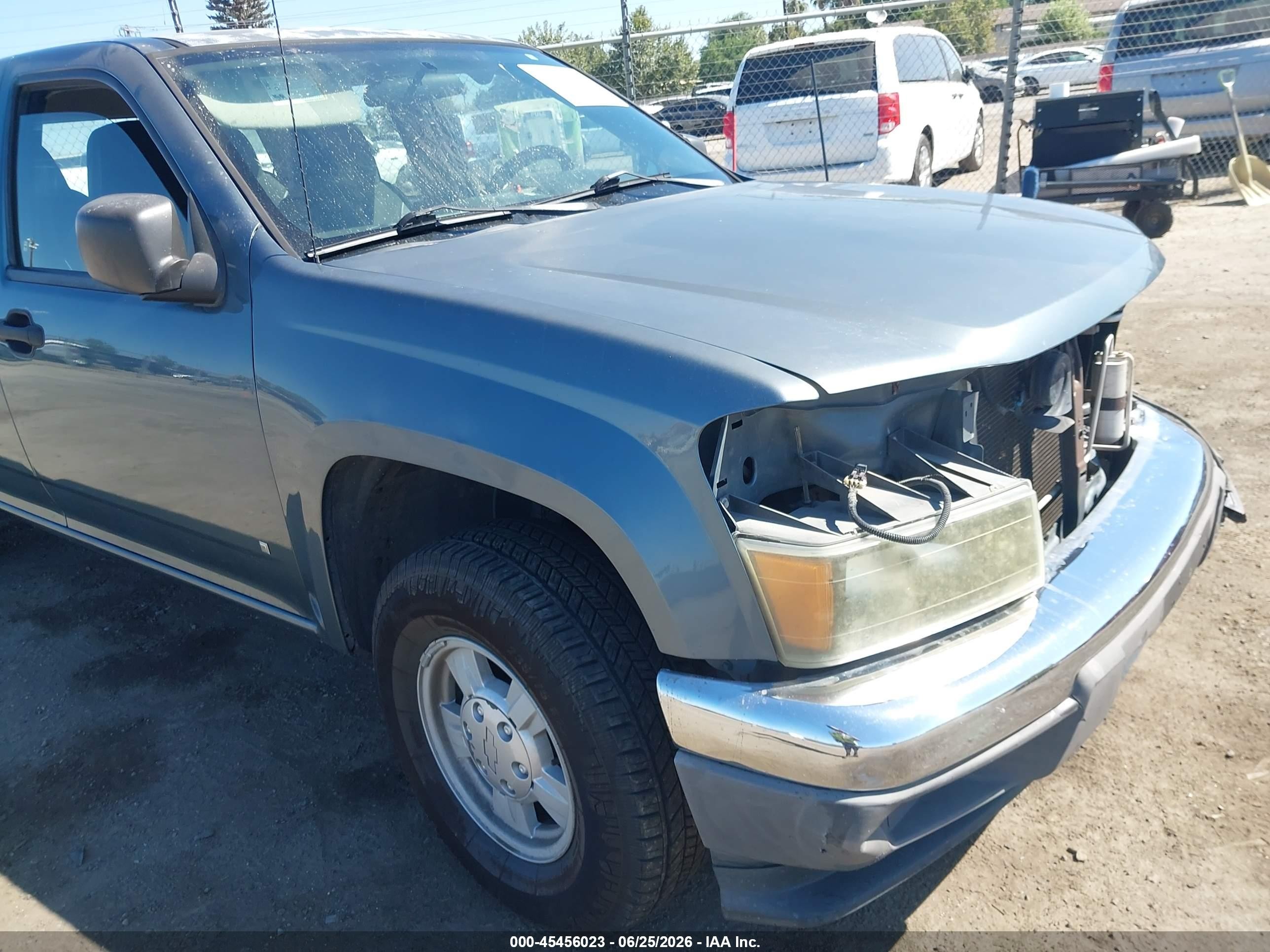 2007 Chevrolet Colorado Lt Light Blue vin: 1GCCS139878209067