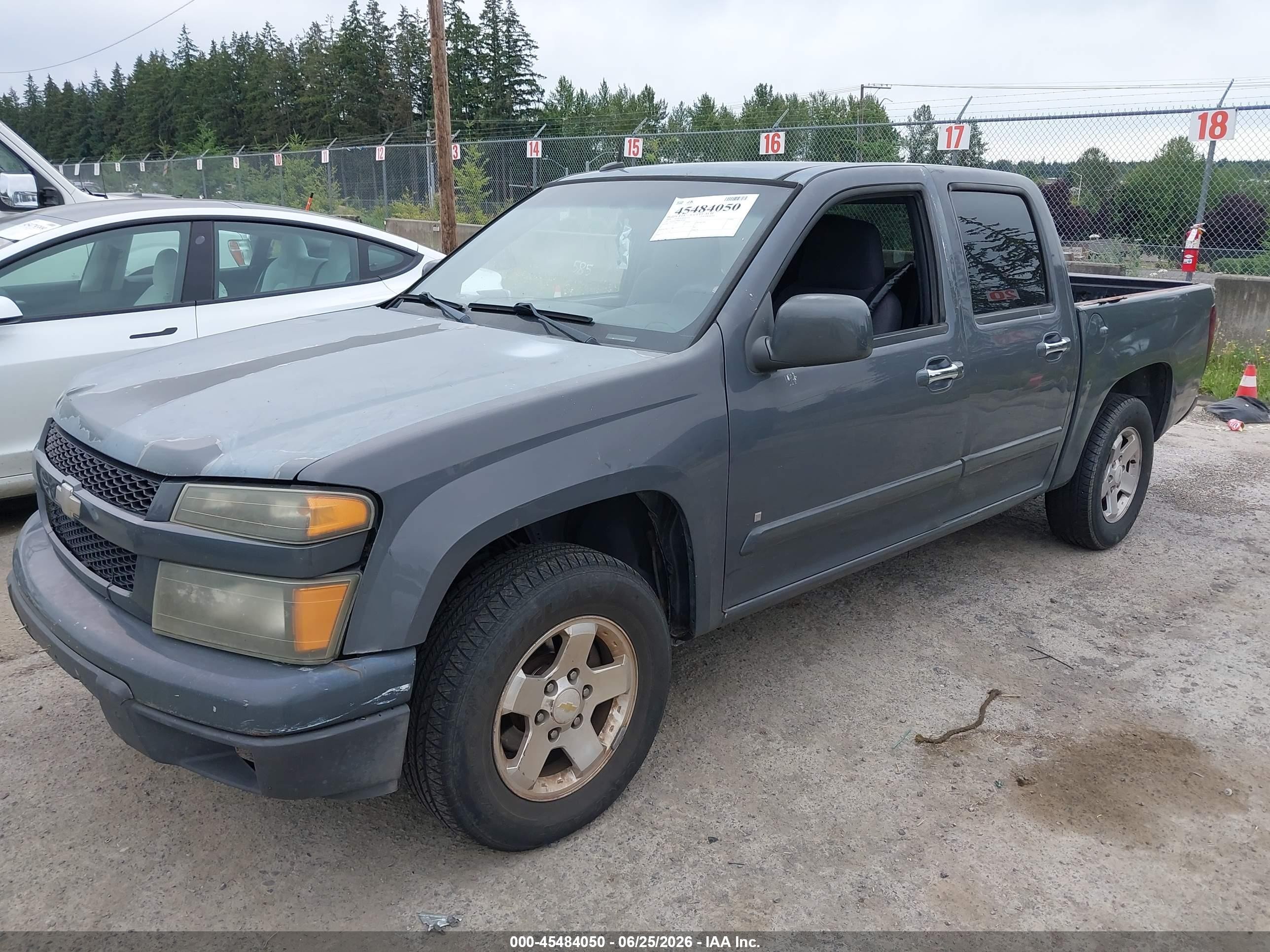 2009 Chevrolet Colorado Lt Gray vin: 1GCCS139998135385