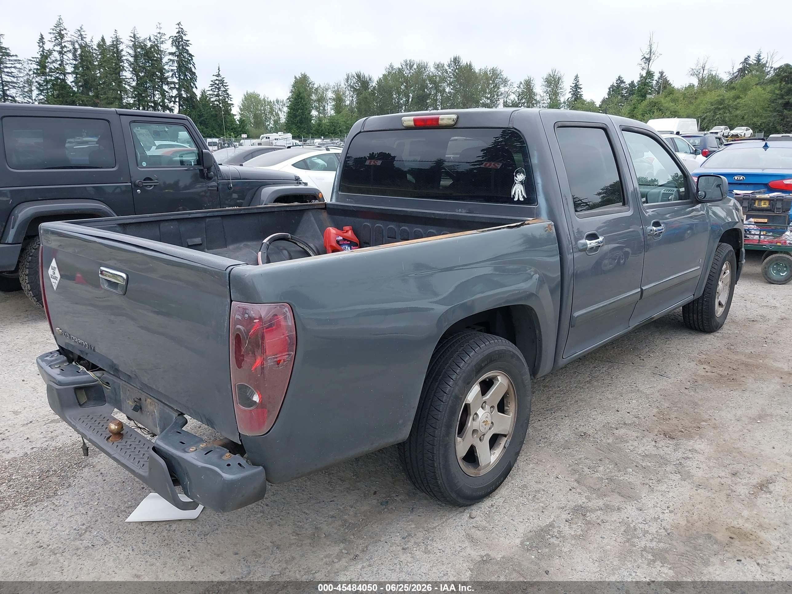 2009 Chevrolet Colorado Lt Gray vin: 1GCCS139998135385