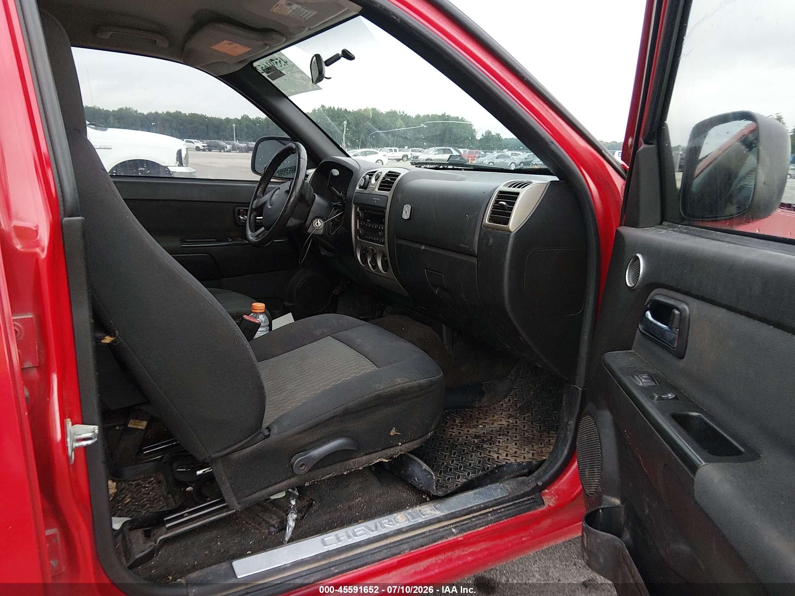 2007 Chevrolet Colorado Lt Red vin: 1GCCS139X78254706