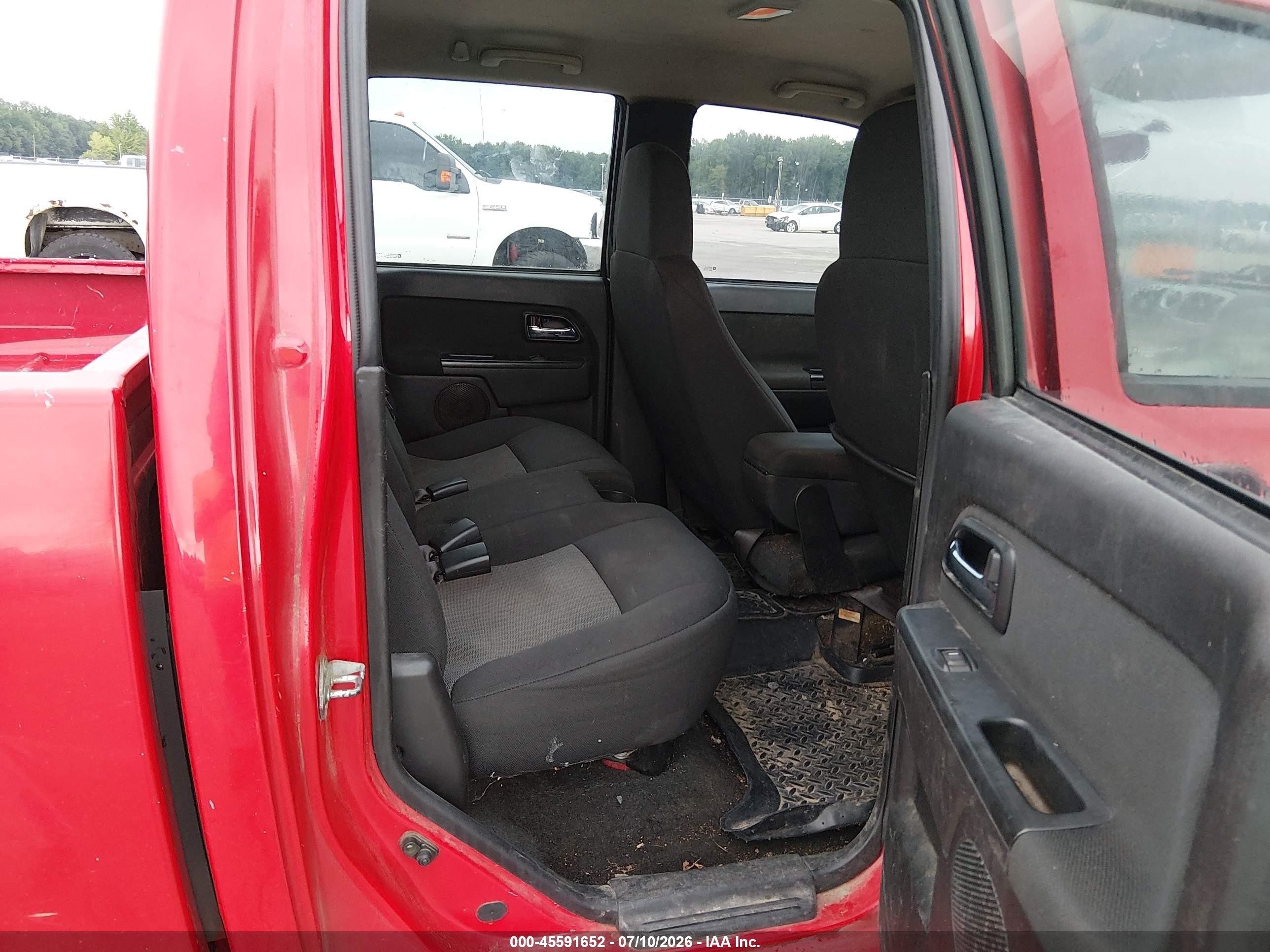 2007 Chevrolet Colorado Lt Red vin: 1GCCS139X78254706