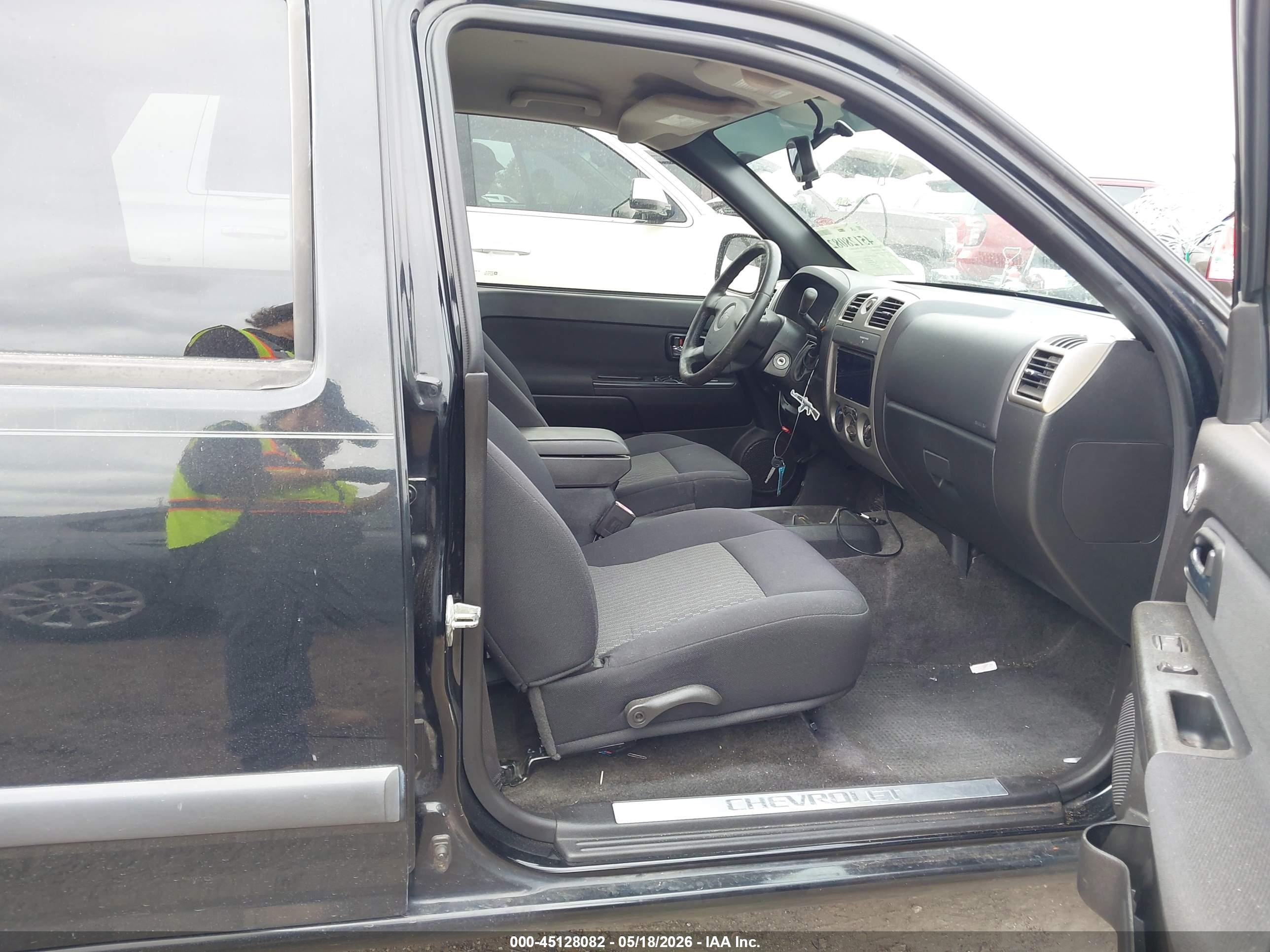 2008 Chevrolet Colorado Lt Black vin: 1GCCS139X88101177