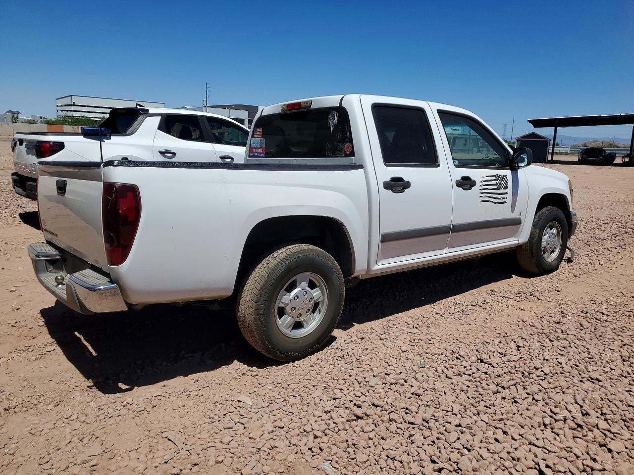 2008 Chevrolet Colorado White vin: 1GCCS13E088136565