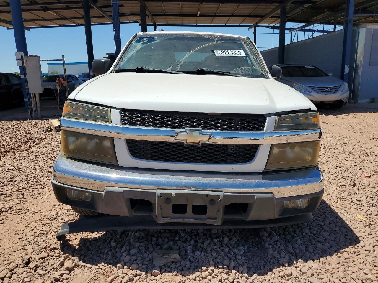 2008 Chevrolet Colorado White vin: 1GCCS13E088136565