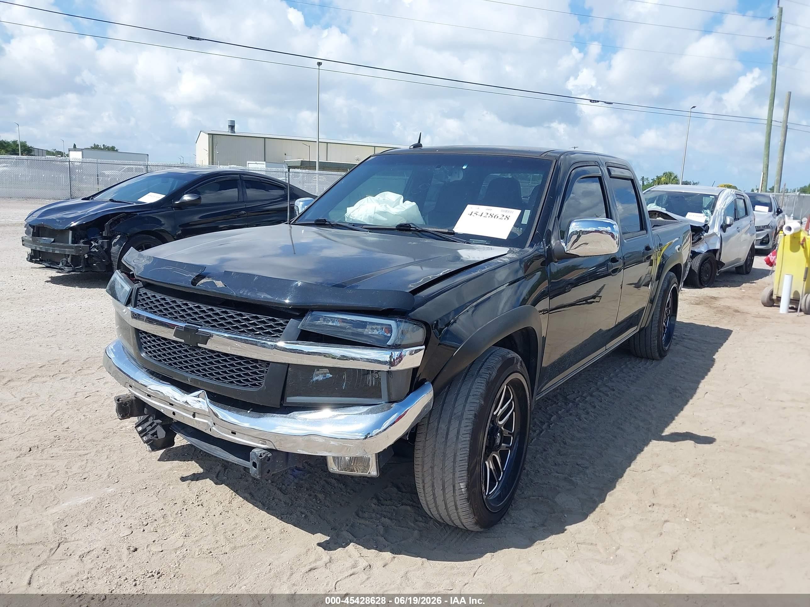 2008 Chevrolet Colorado Lt Black vin: 1GCCS13E188148837